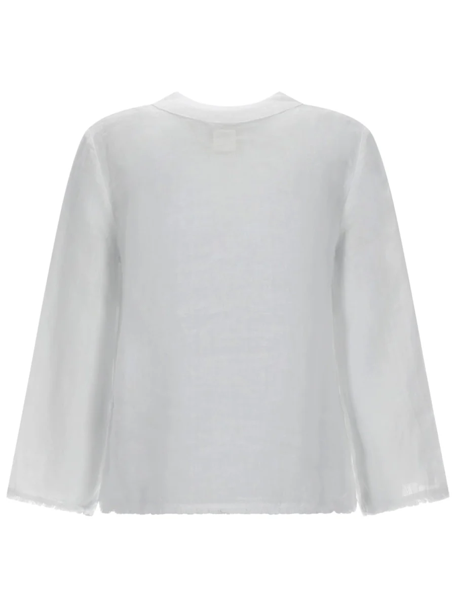 120% Lino Linen Button-Up Shirt for Women - Image 2