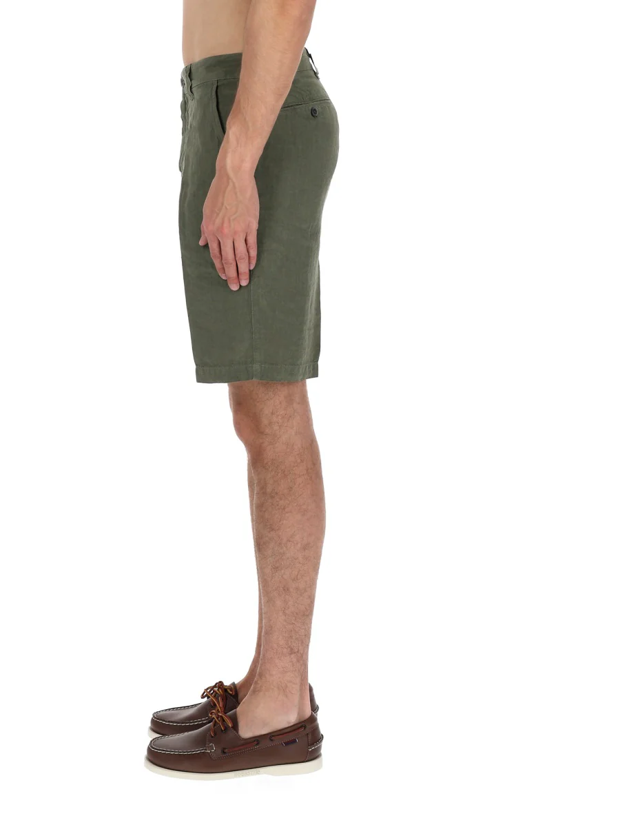 120% Lino Men's Linen Shorts - Size 48 - Image 4