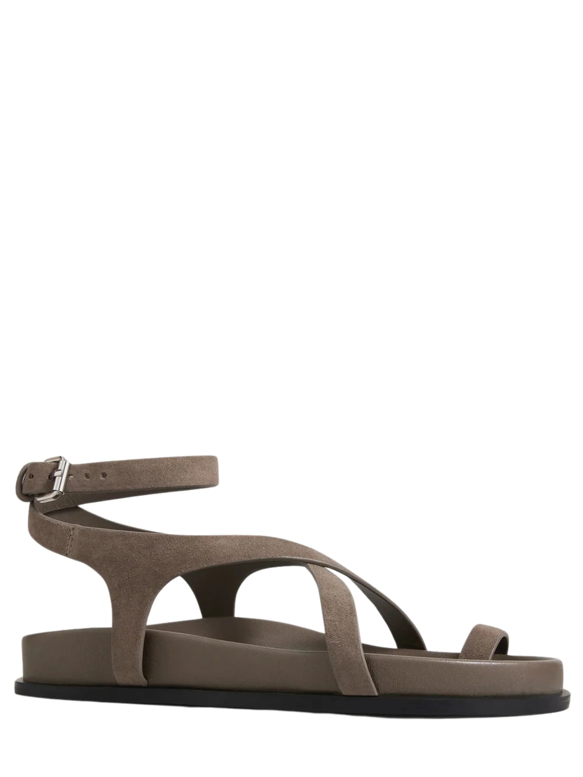 A.emery Slim Jalen Sandal with Crossover Straps and Buckle Closure - Image 2