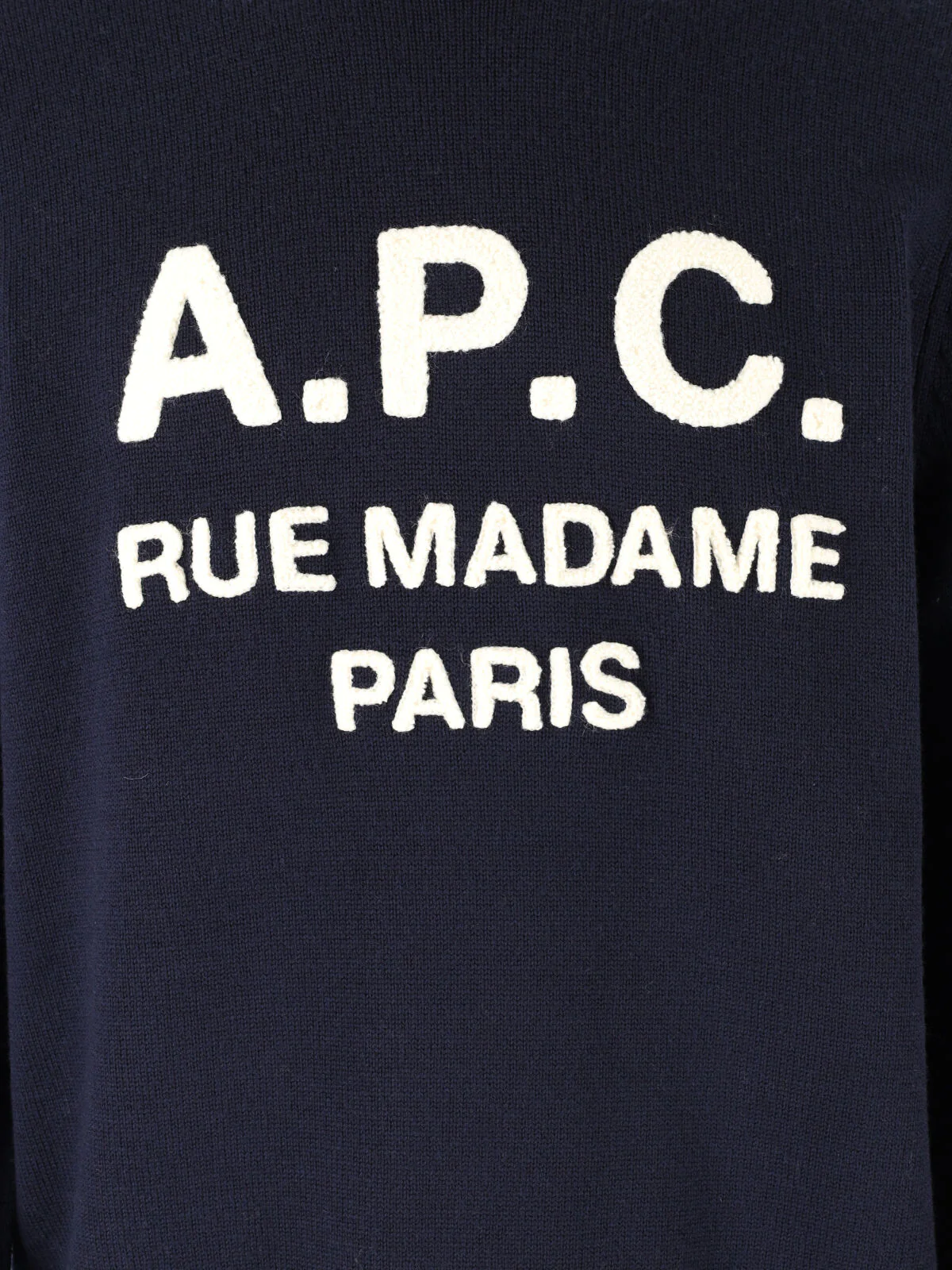 A.p.c. 100% Virgin Wool Crewneck Sweater - Image 3