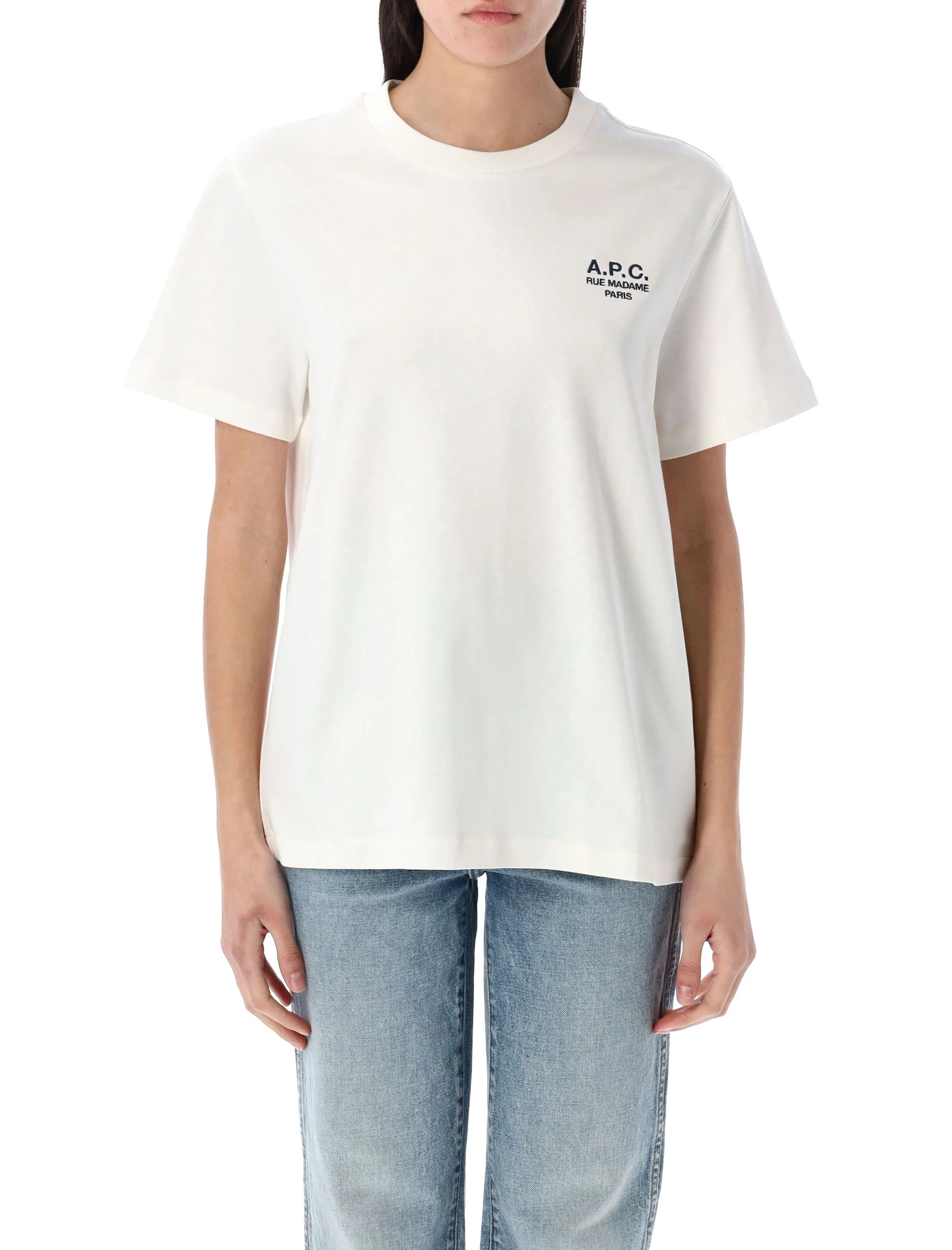 A.p.c. Classic Essential Cotton T-Shirt - Size S