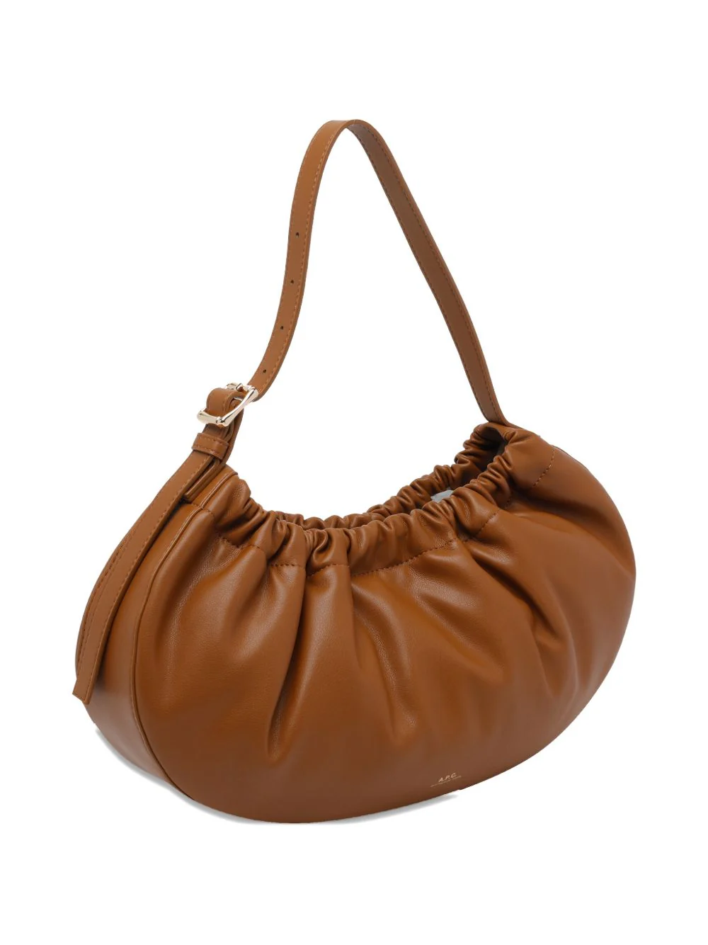 A.P.C. Gathered Shoulder Bag - Image 5