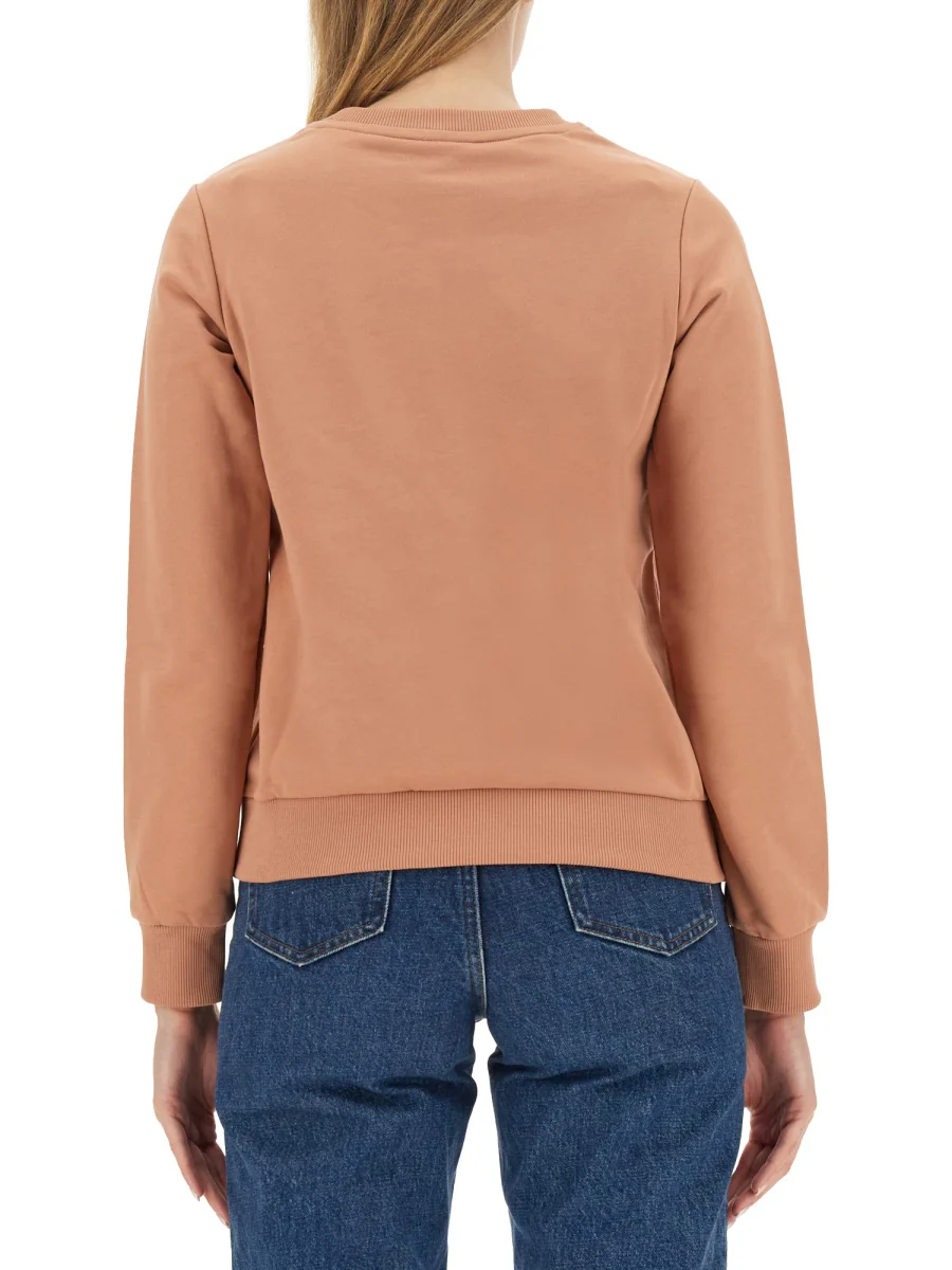 A.p.c. Women's Regular Fit Logo Sweatshirt - Image 3