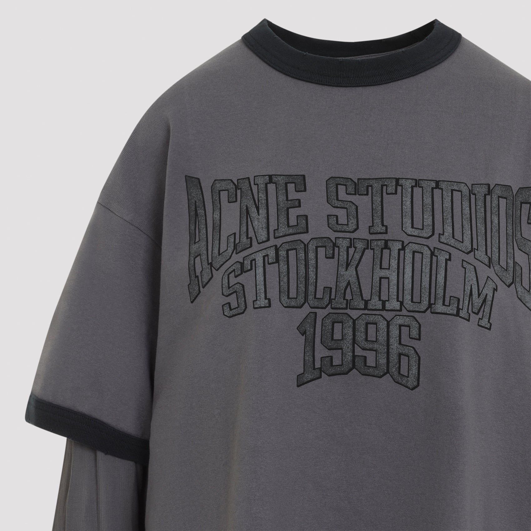 Acne Studios Organic Cotton Long Sleeve T-Shirt - Image 5
