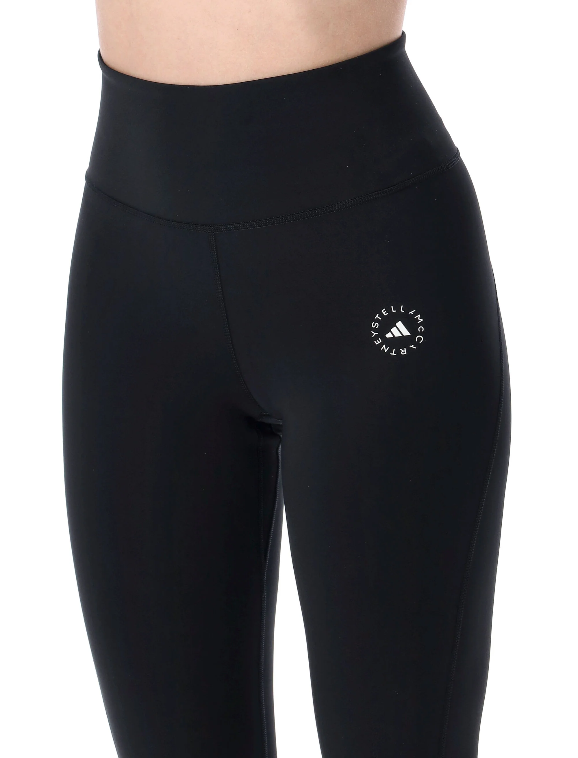 Adidas By Stella Mccartney Performance Leggings with High-Rise Waist and 7/8 Length - Image 3