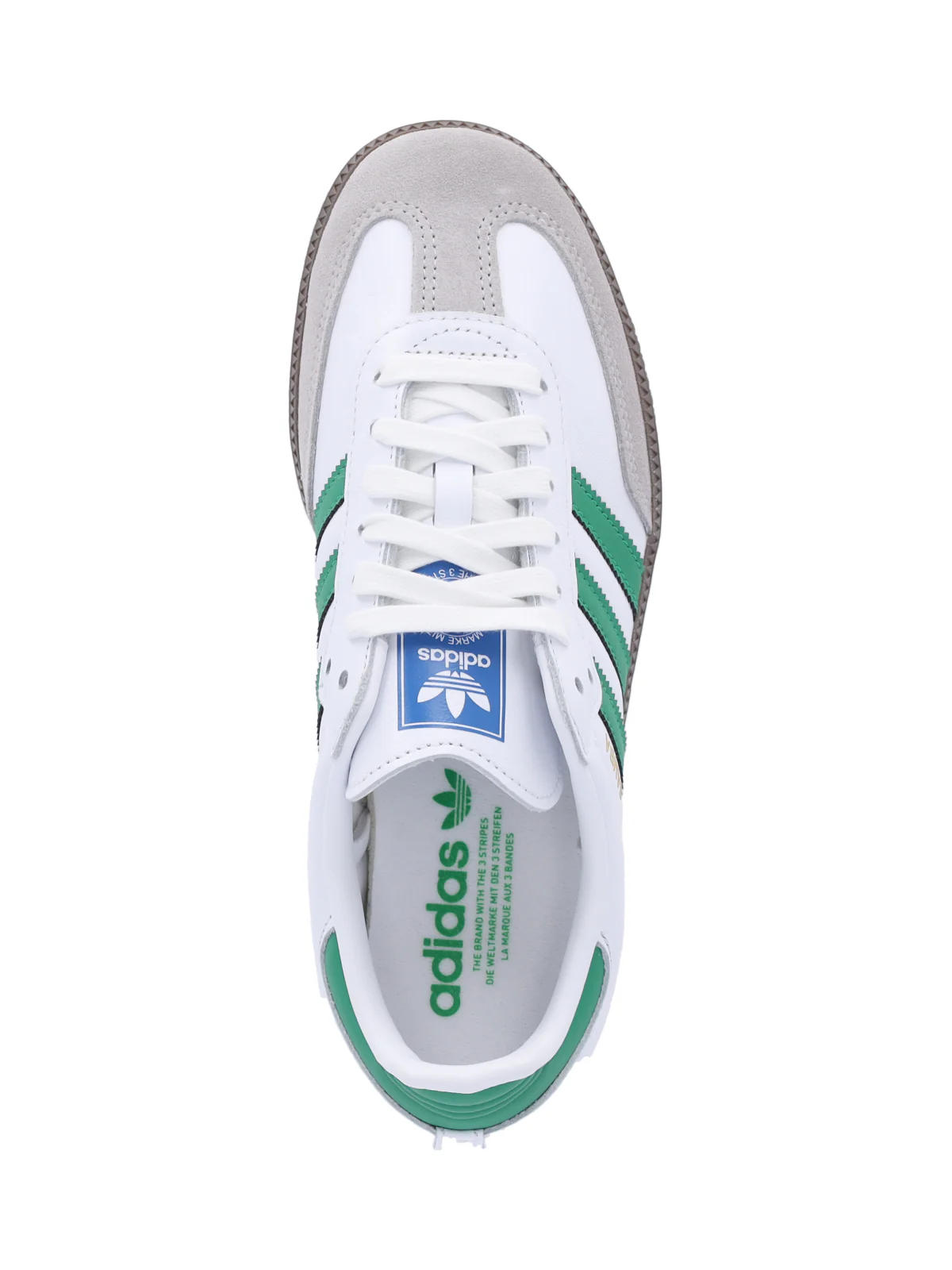 Adidas Men's White 100% Leather Sneakers - Image 5