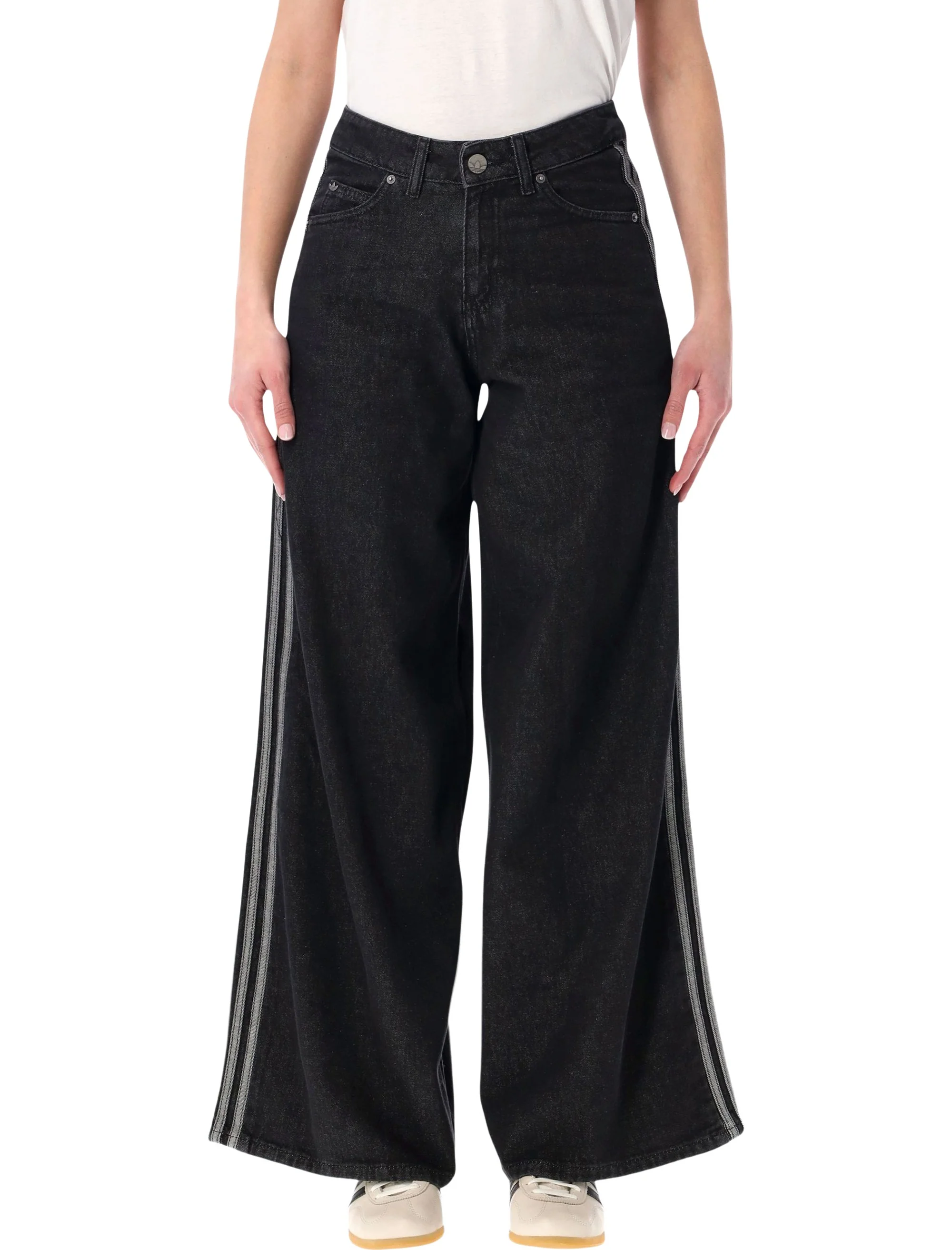 Adidas Originals Mini High-Waisted Jeans