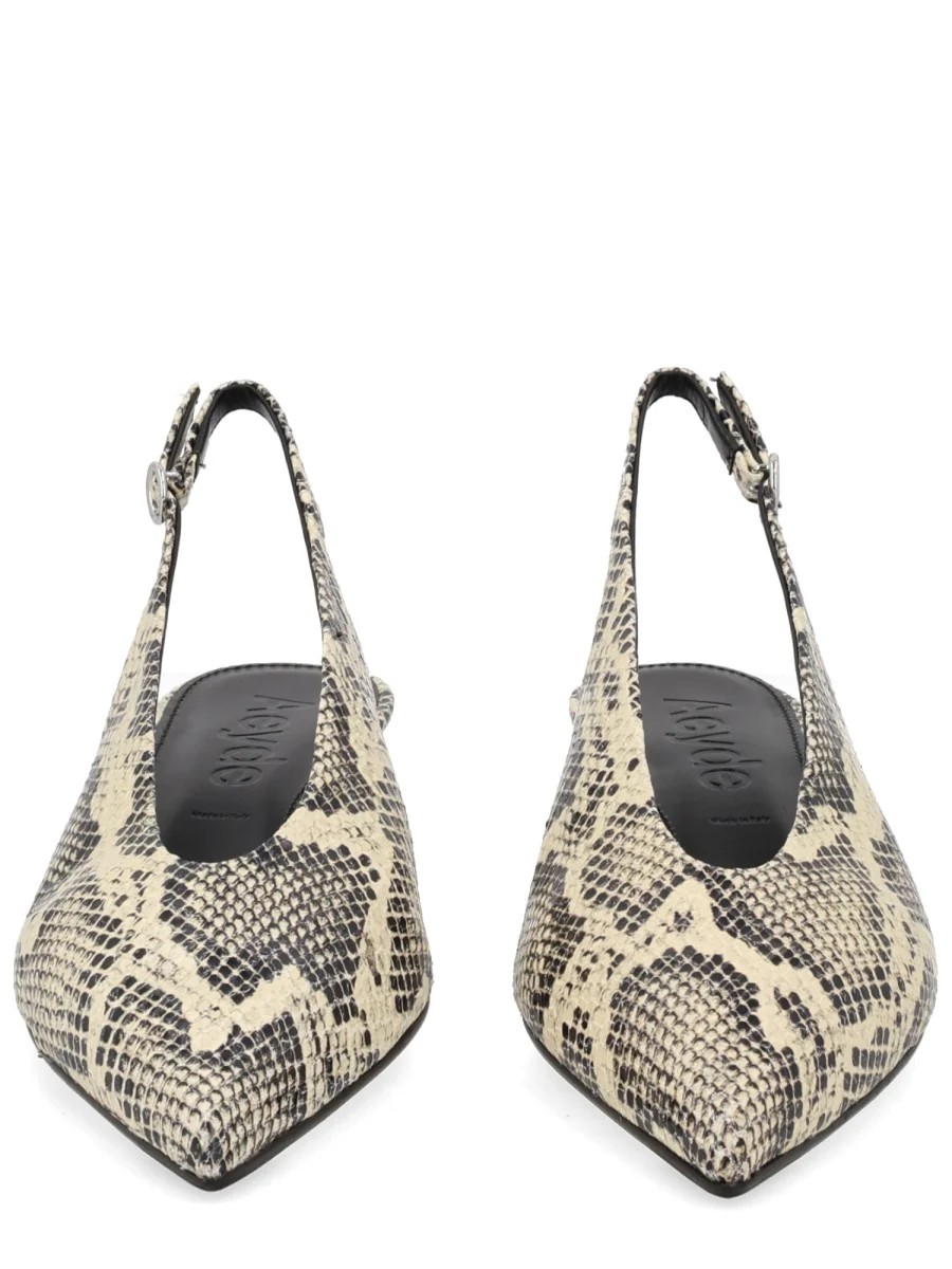 AEYDE Chic Animal Print Heels with 4.5 CM Heel - Image 3