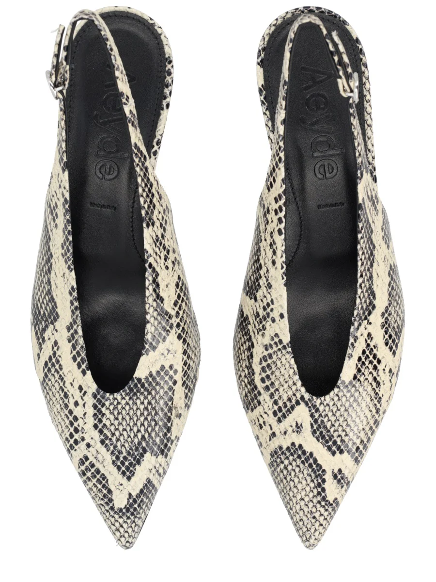 AEYDE Chic Animal Print Heels with 4.5 CM Heel - Image 5
