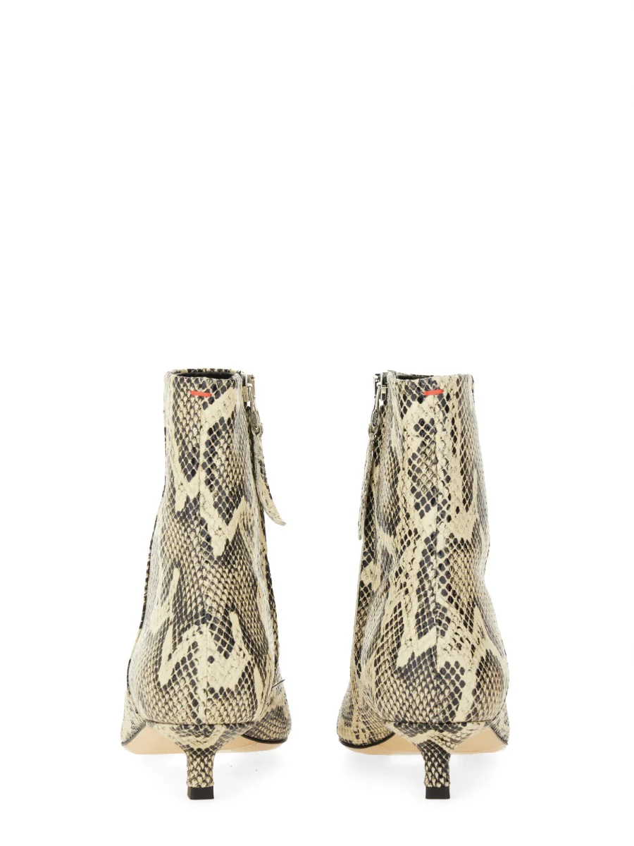 Aeyde Sofisticated Animalier Print Boots - Image 3