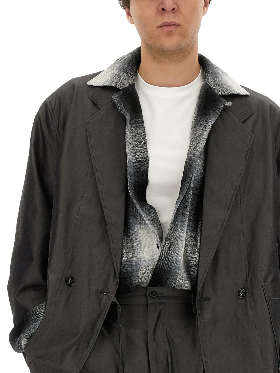 AïE Casual Jacket with Contrasting Wool Upper - Image 4