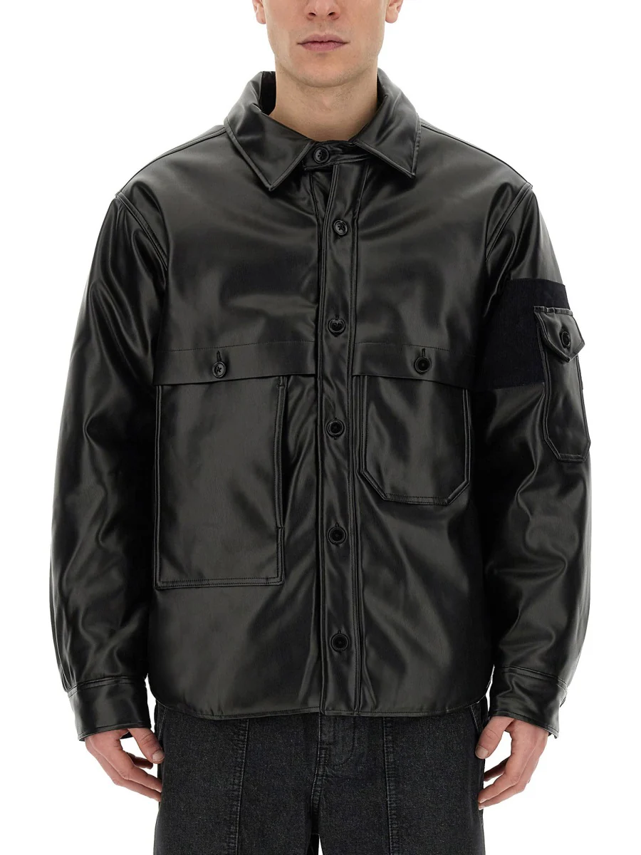 AïE Flap-pocket Buttoned Overshirt