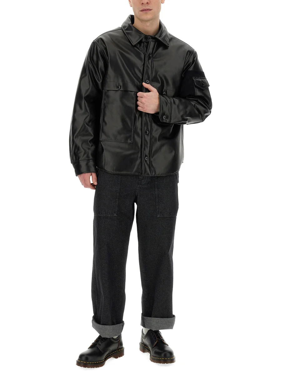 AïE Flap-pocket Buttoned Overshirt - Image 2