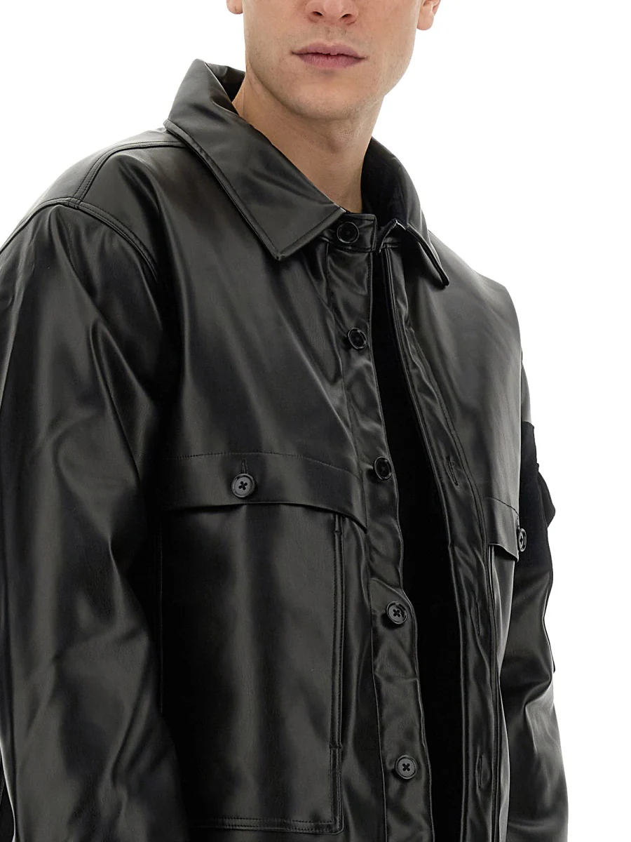 AïE Flap-pocket Buttoned Overshirt - Image 4