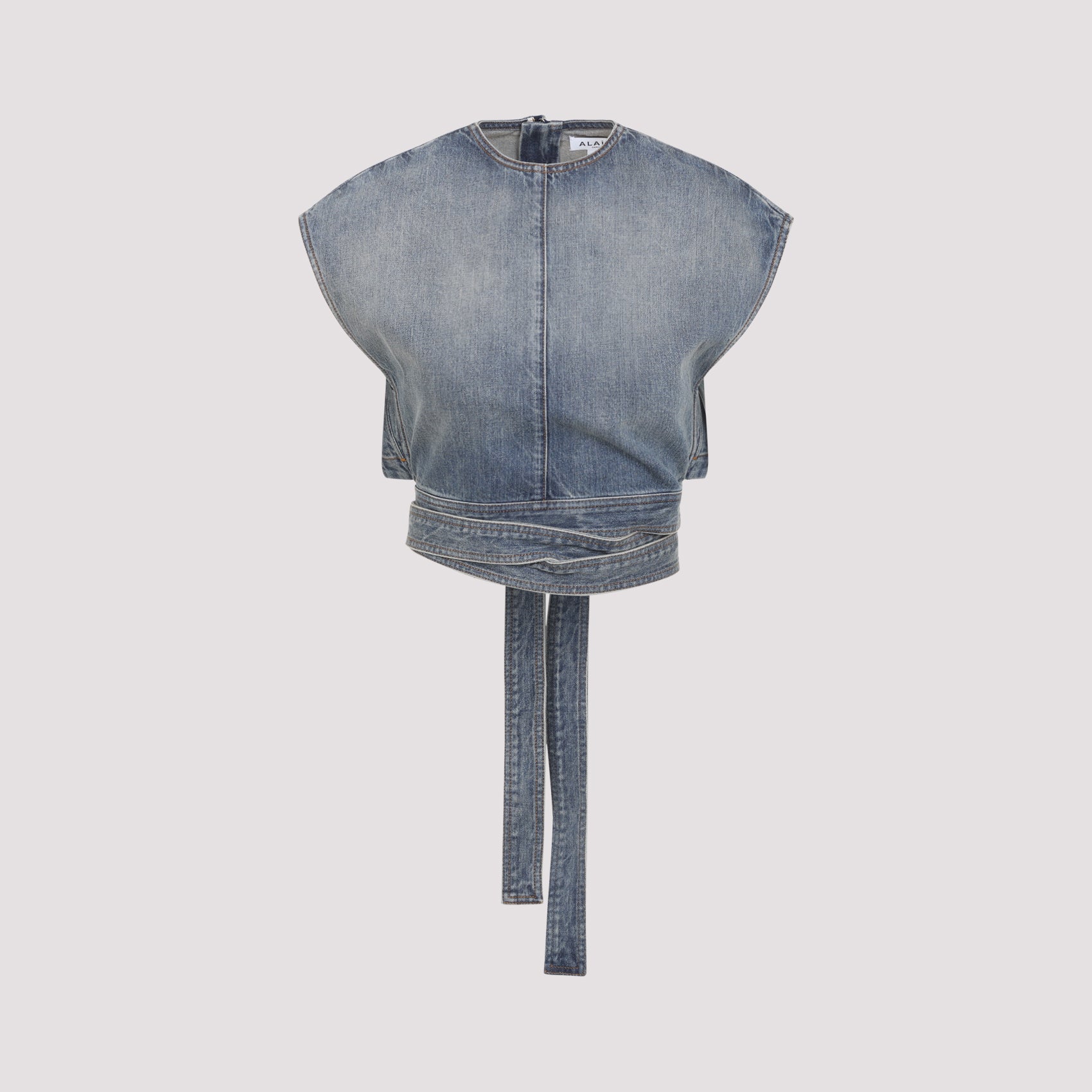 Alaïa Casual Denim Top - Image 3