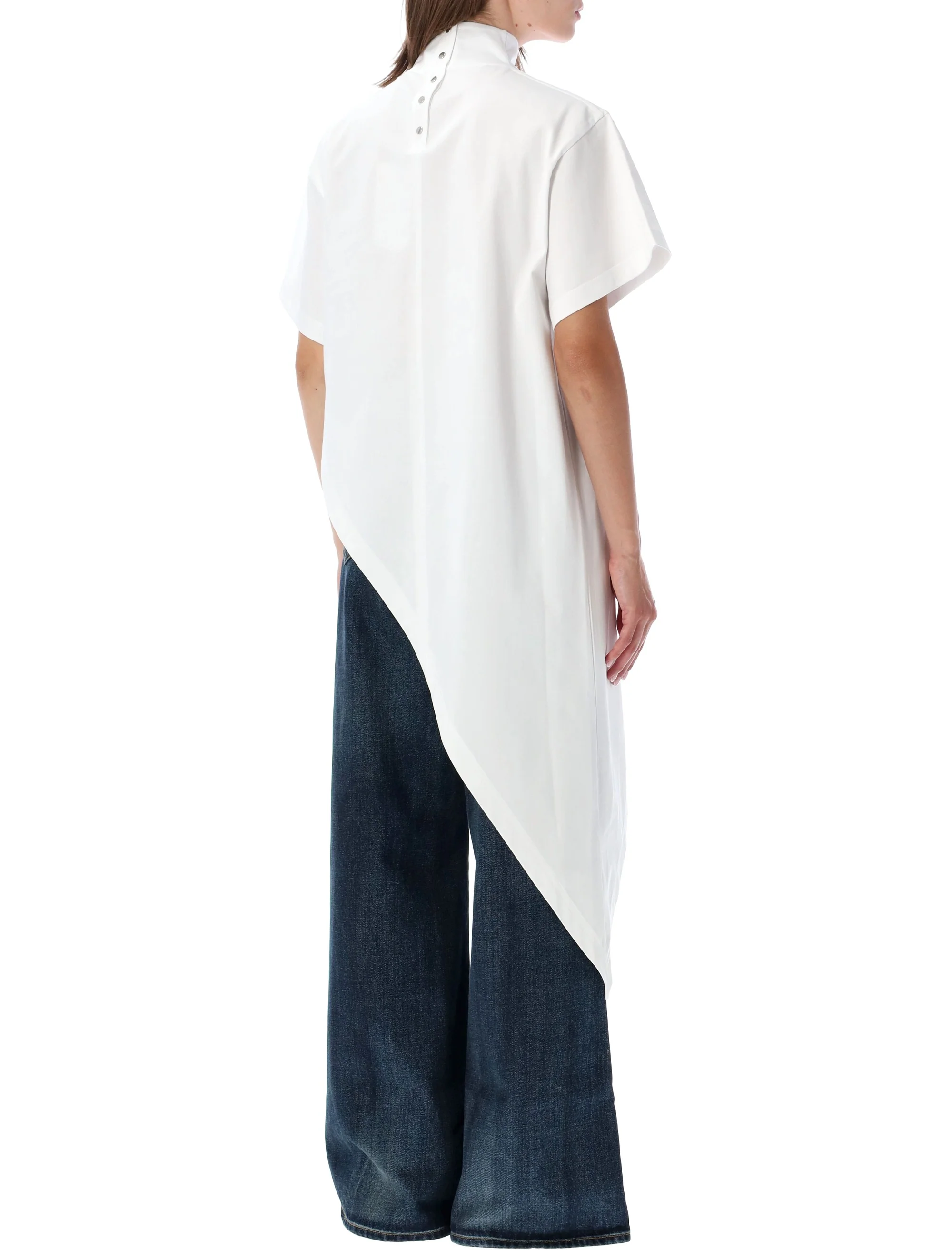 Alaia Structured Mini Polo Top - Image 2