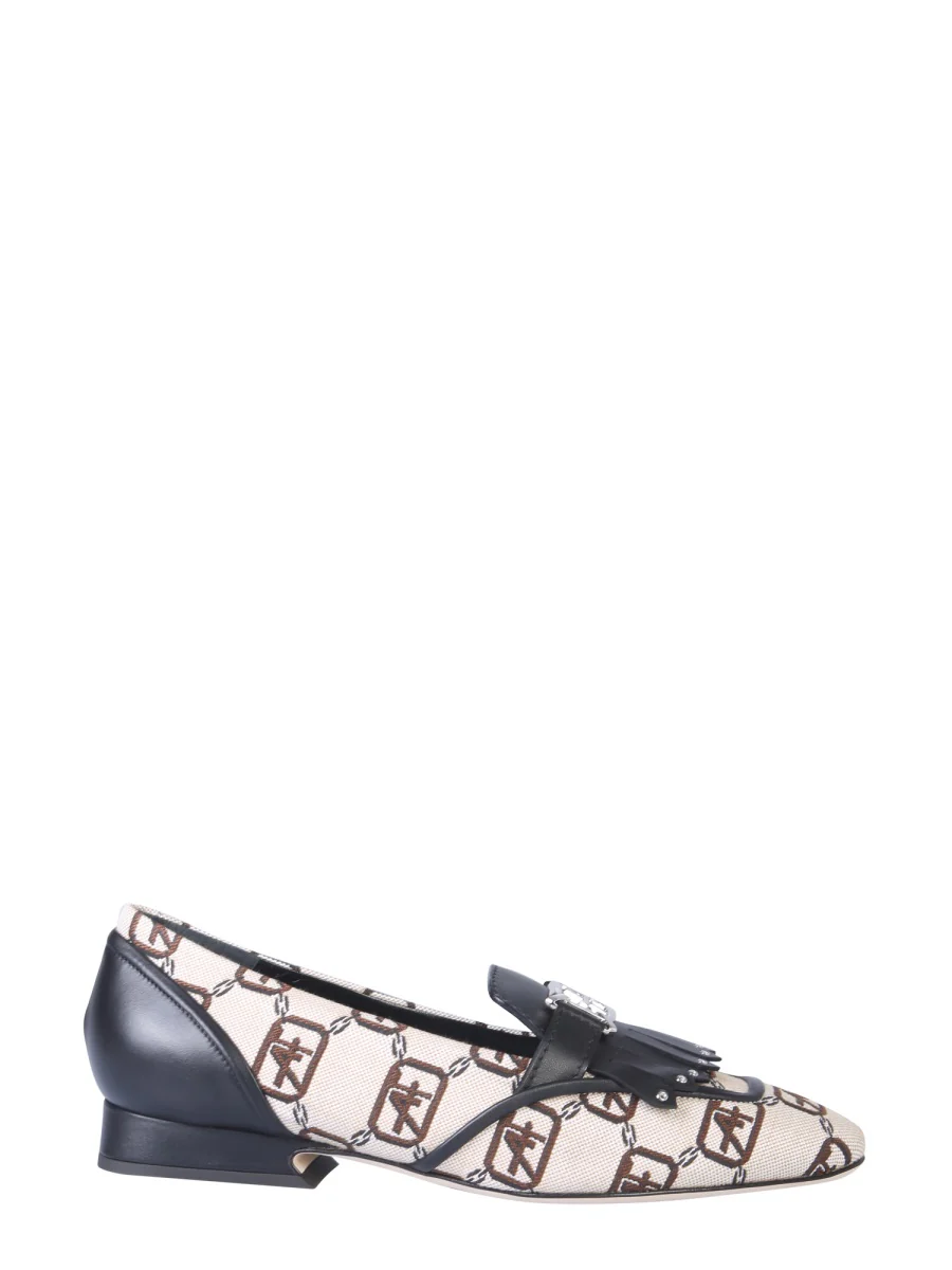 ALBERTA FERRETTI Logo Moccasin