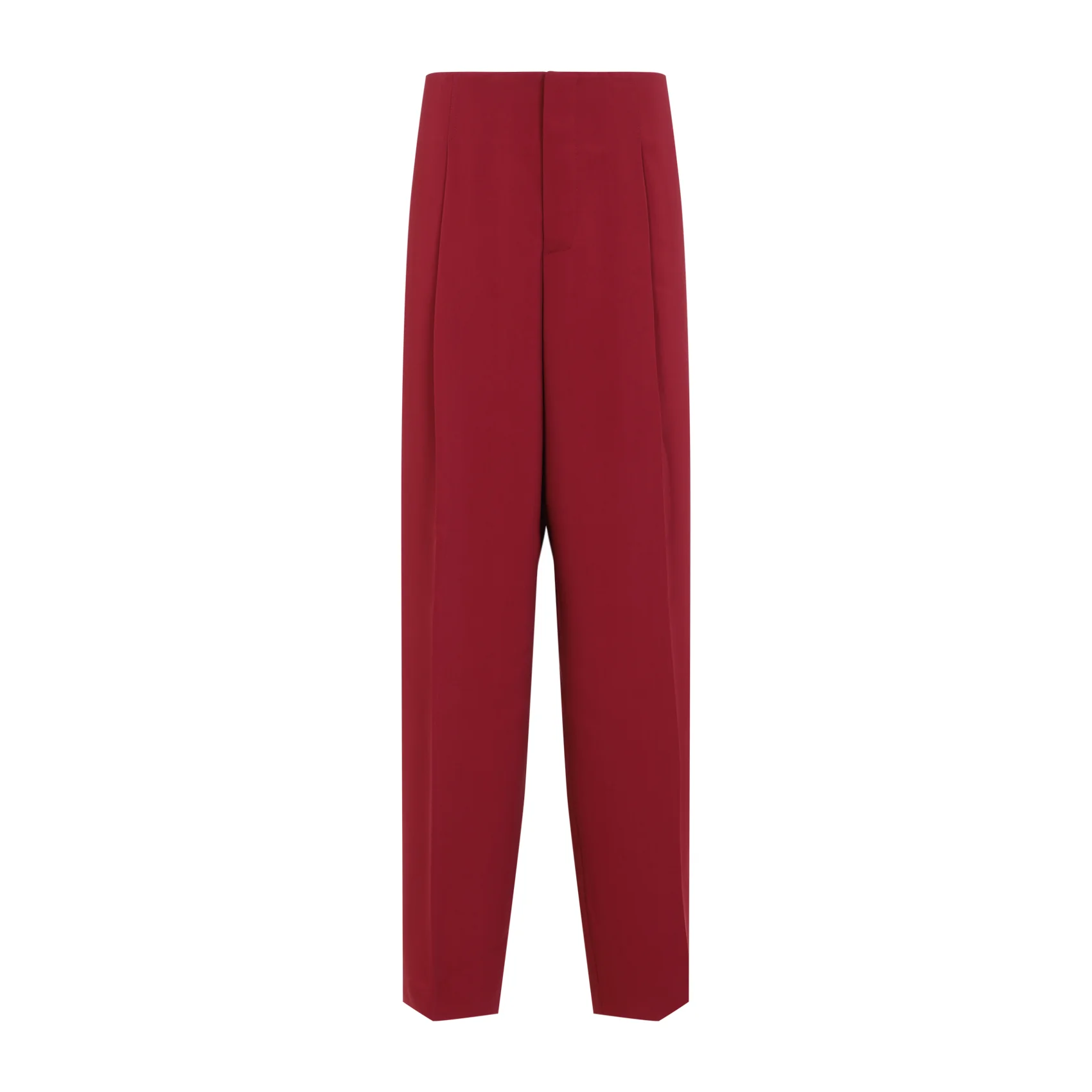 Alberta Ferretti? No—Straight Leg Viscose Paint Pants for Women - Image 2