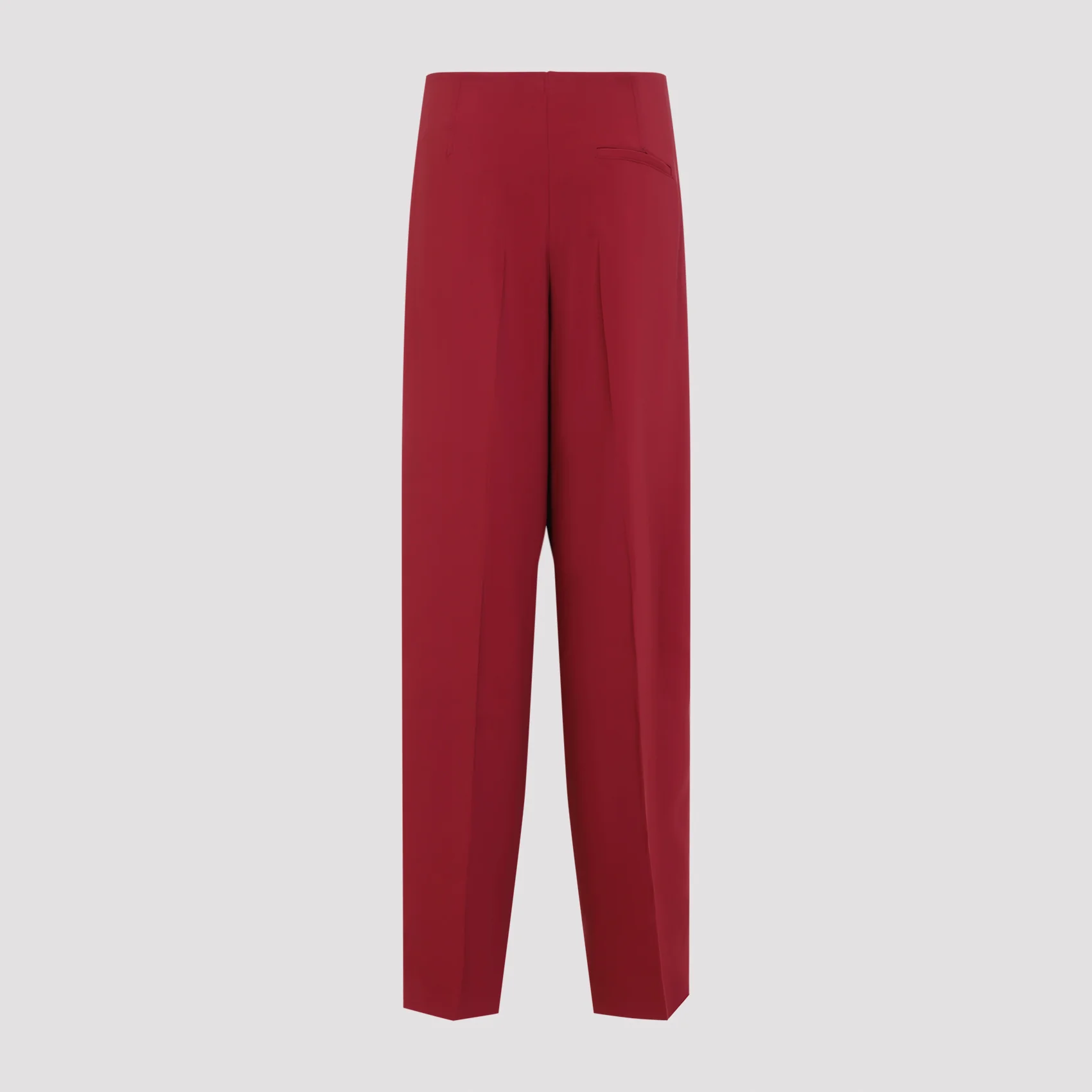 Alberta Ferretti? No—Straight Leg Viscose Paint Pants for Women - Image 4