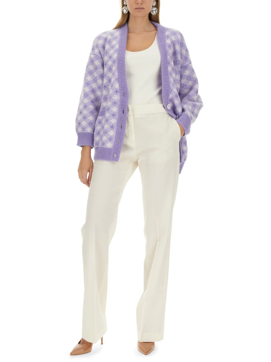 ALESSANDRA RICH V-neck Cardigan - Image 2
