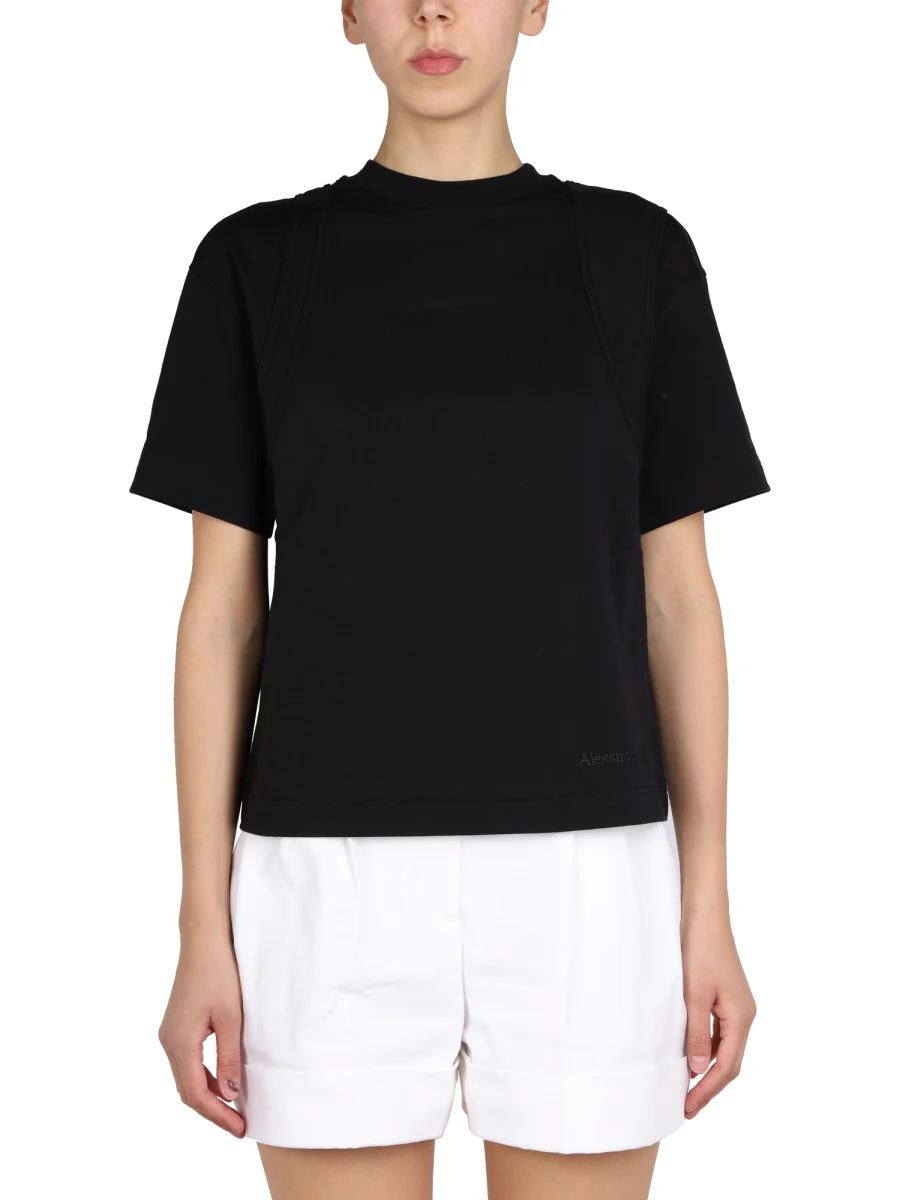 Alexander Mcqueen Crewneck T-Shirt - Regular Fit