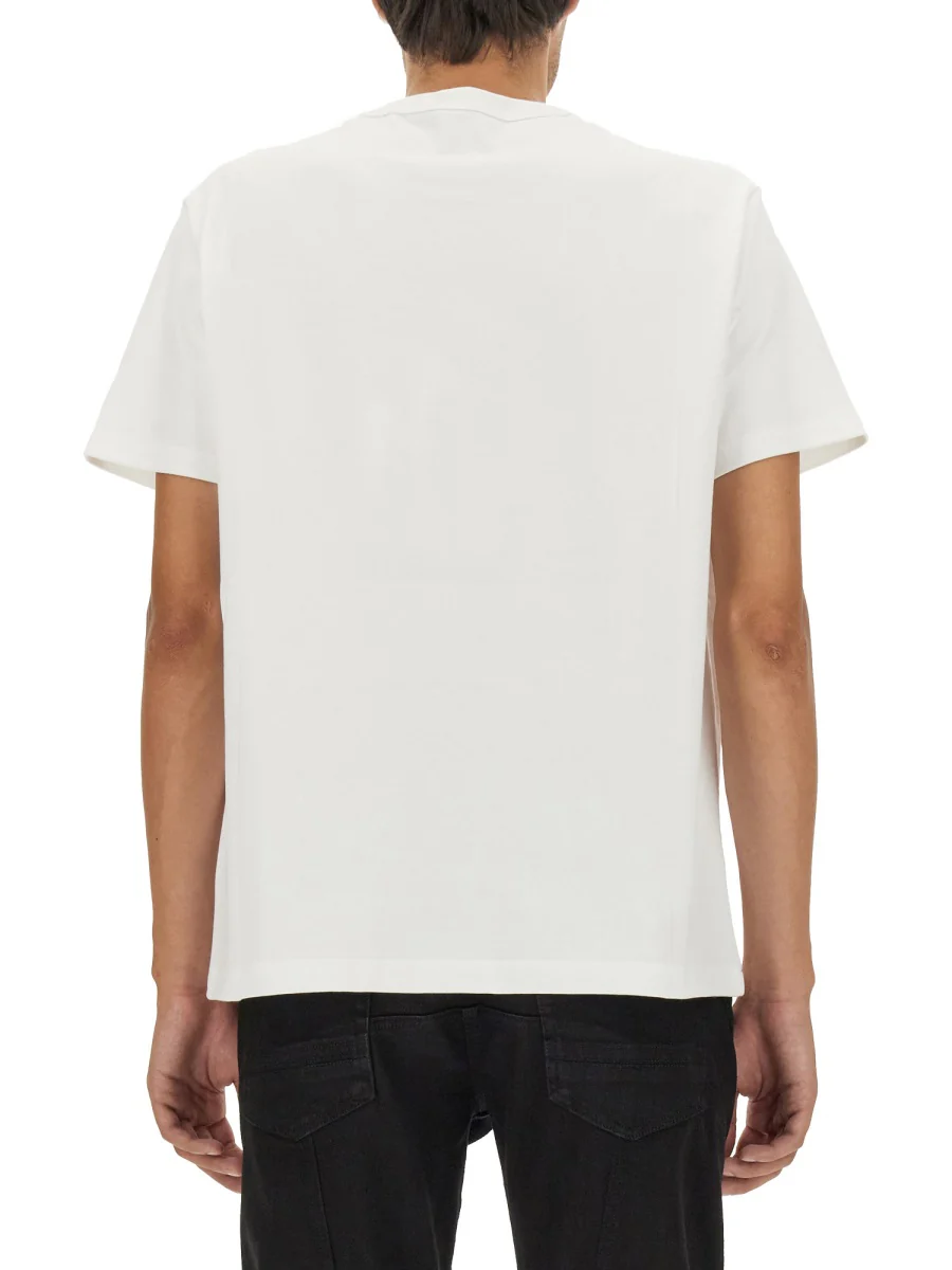 Alexander Mcqueen Logo Printed Crewneck T-Shirt - Image 3