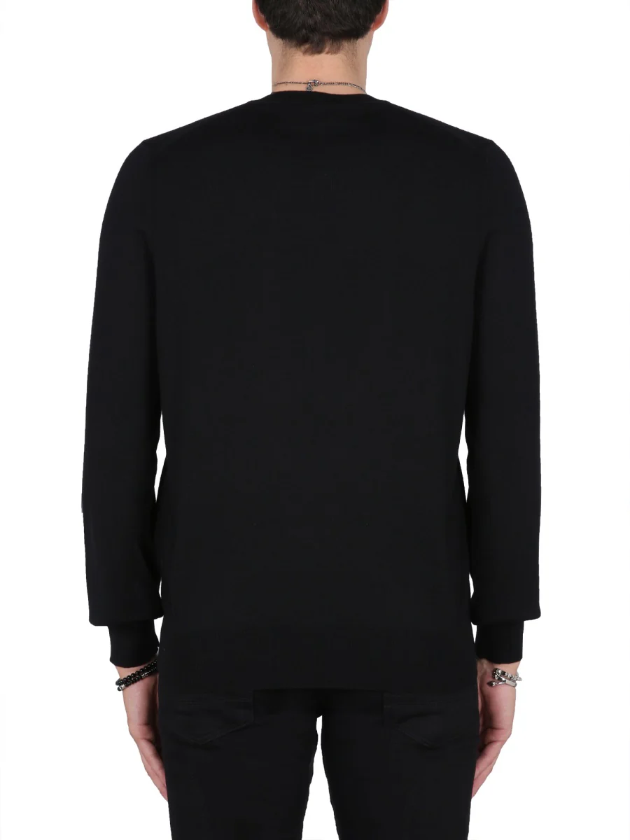 ALEXANDER McQUEEN Men's Embroidered Logo T-Shirt - Image 3