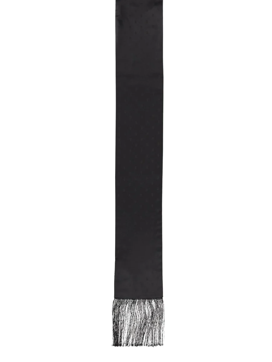 ALEXANDER McQUEEN Men's Skull Jacquard Scarf - Image 2