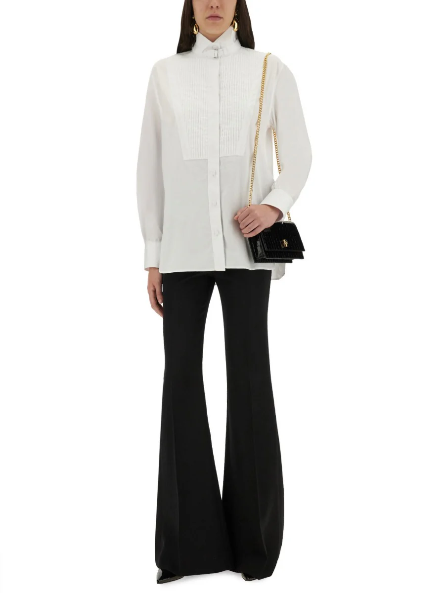ALEXANDER MCQUEEN Pleated Panel Shirt - Image 6