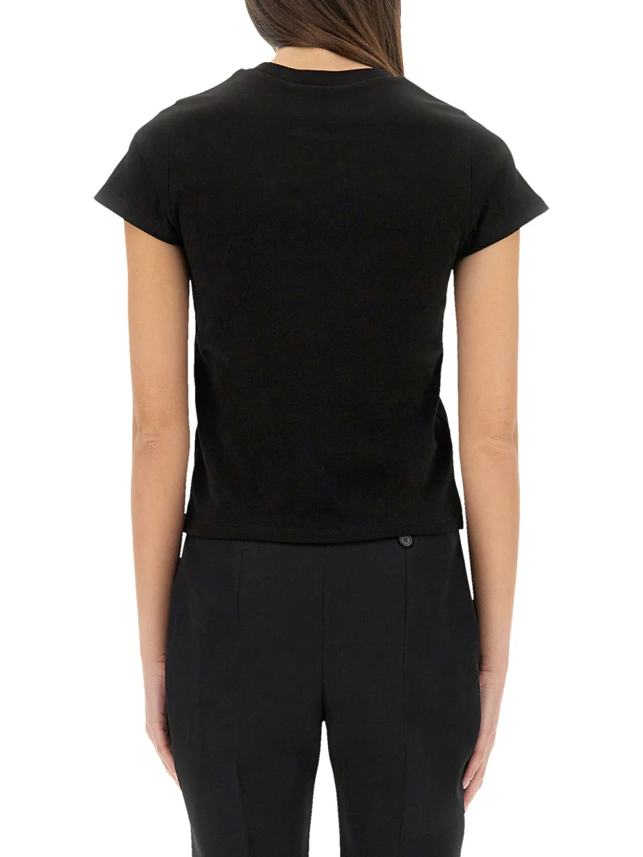 ALEXANDER McQUEEN Skull Embroidered Crewneck T-shirt - Image 3