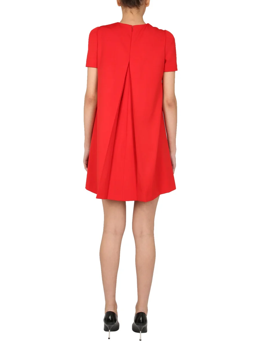 ALEXANDER McQUEEN WOOL DRESS with CAPE - Image 3