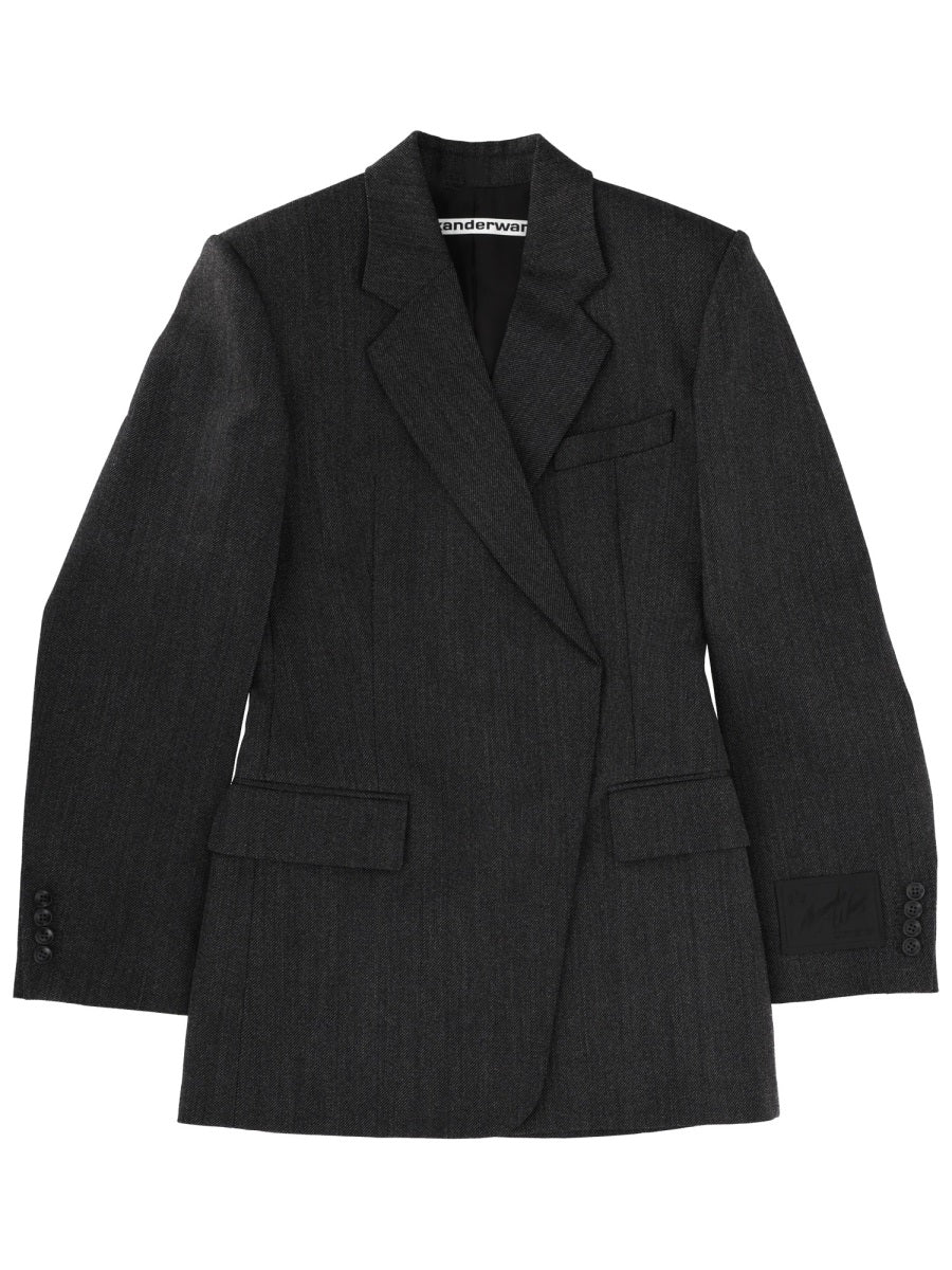 ALEXANDER WANG Fitted Blazer Dress in Wool