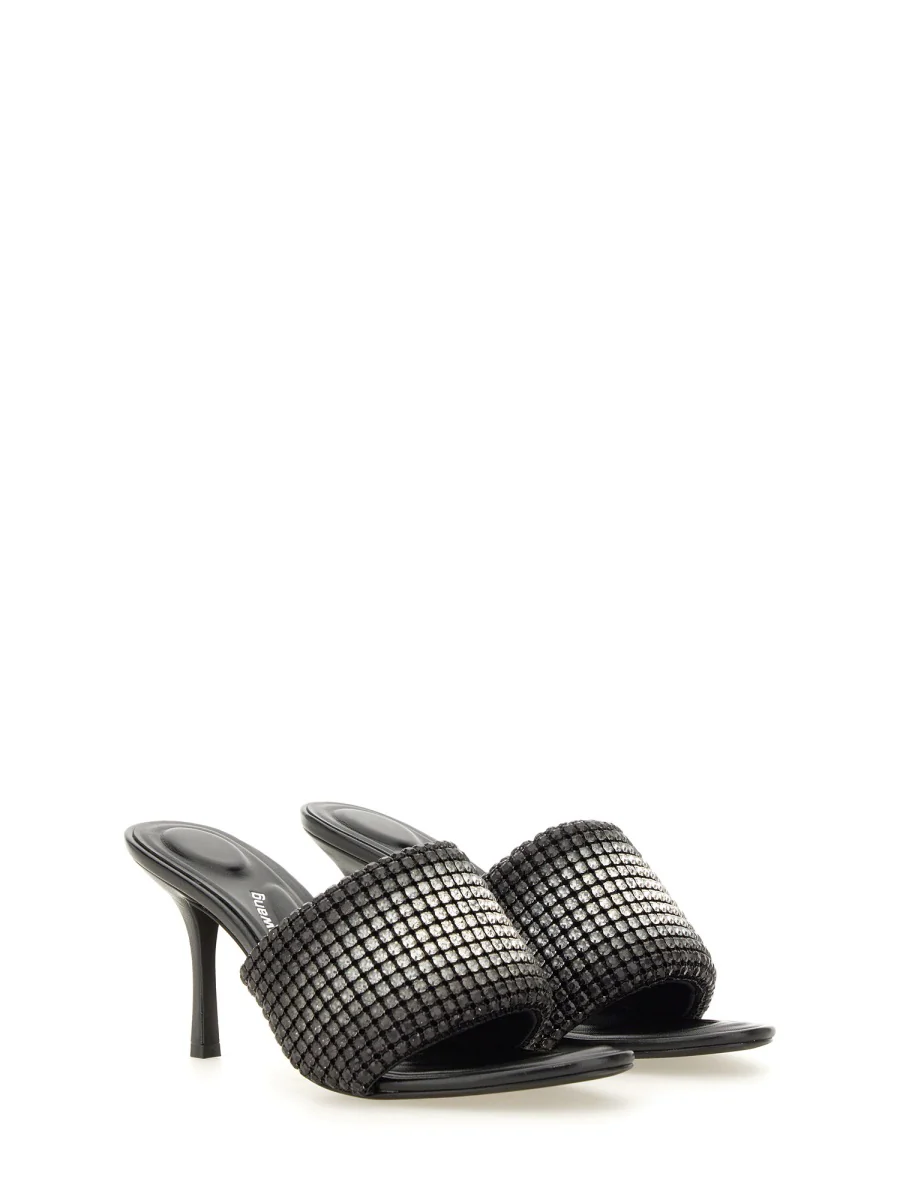 ALEXANDER WANG Heiress 85mm Crystal Mules - Image 2