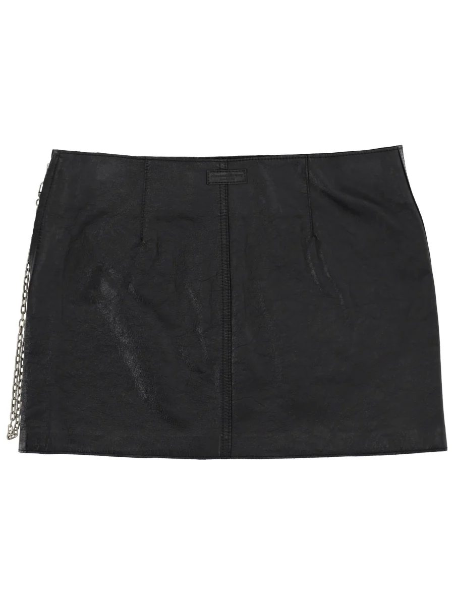 ALEXANDER WANG Low-Rise Miniskirt Leather - Image 2