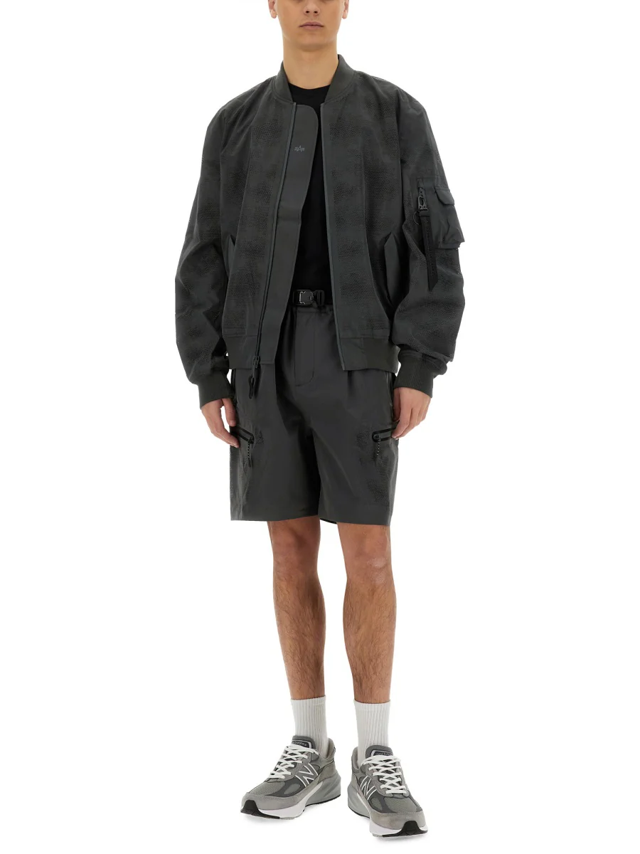 ALPHA INDUSTRIES L-2B II Laser Cut Light Flight Jacket - Image 2
