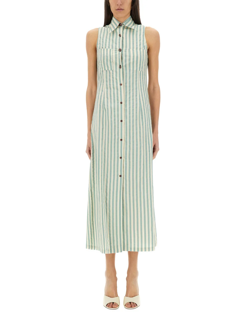 ALYSI "colorful Stripes" Chemisier Dress - Image 5
