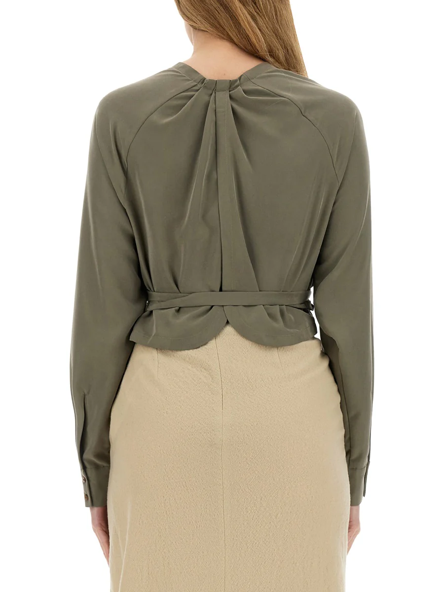 Alysi Cropped Ruffled Top for Women - Image 7