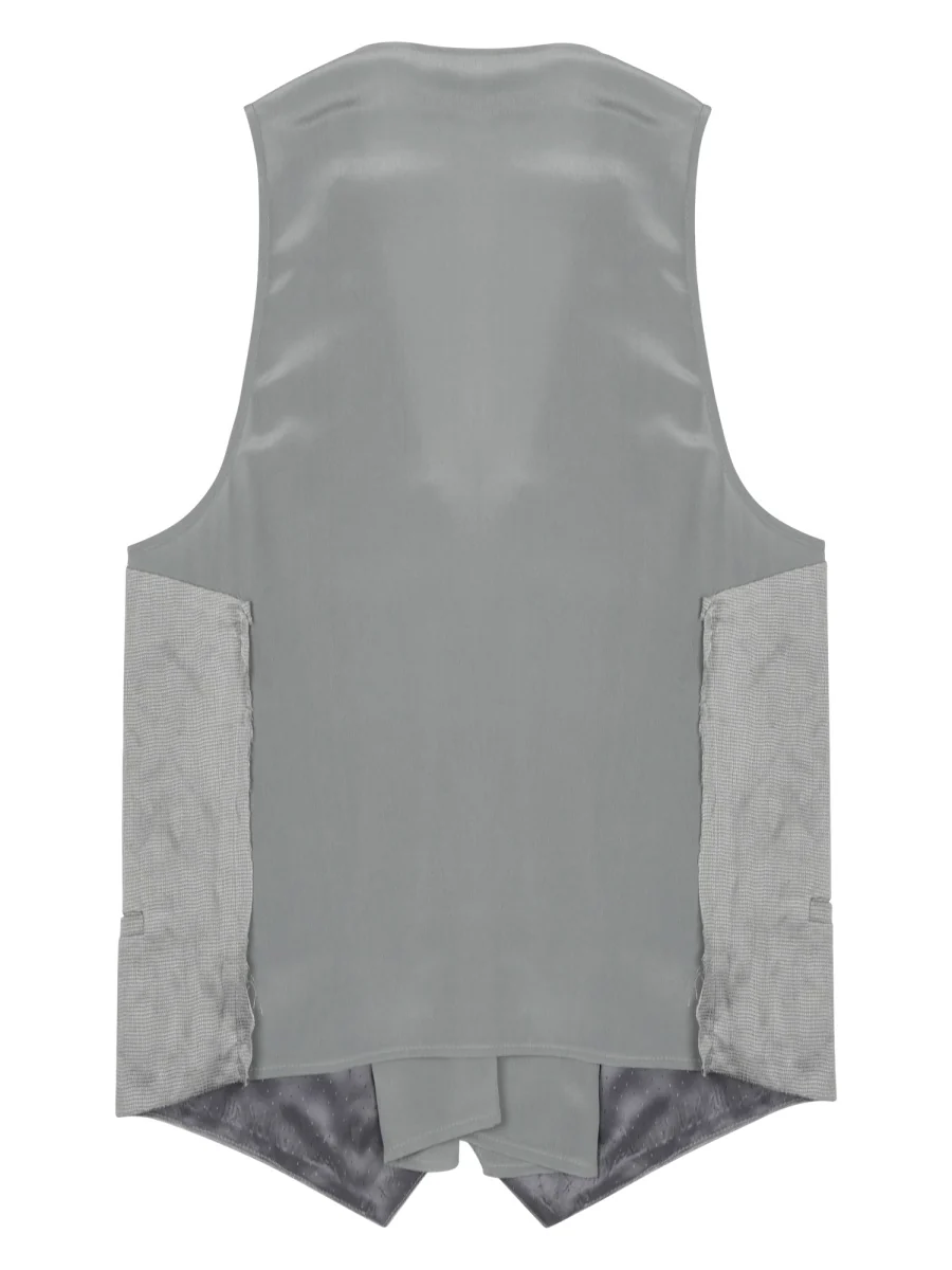 Alysi Minimalist Fitted Jersey Top - Image 2