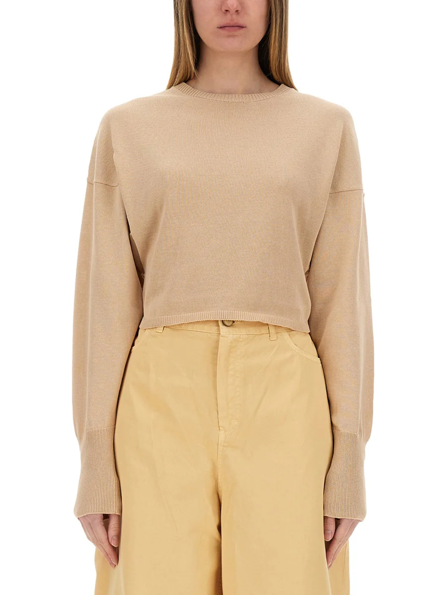 Alysi Women's Cropped Cotton Shirt