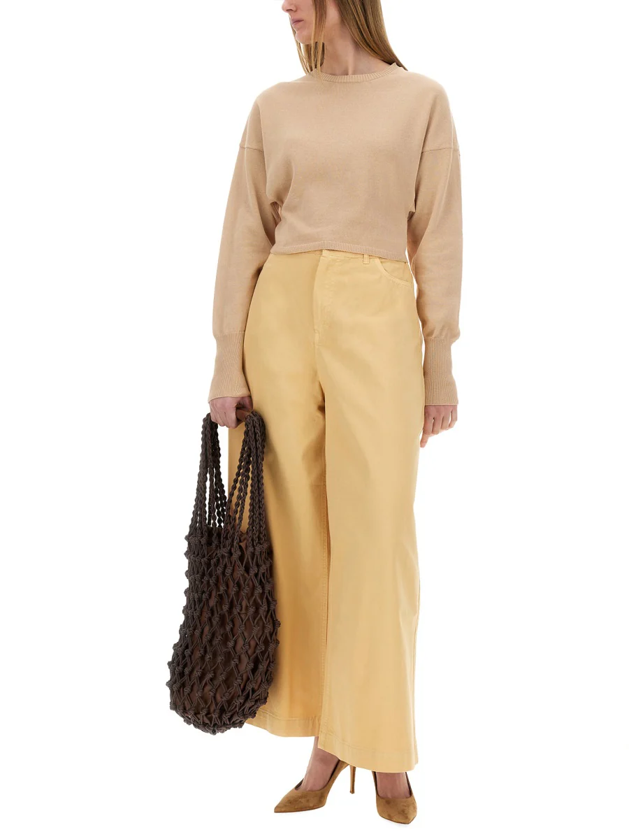 Alysi Women's Cropped Cotton Shirt - Image 6