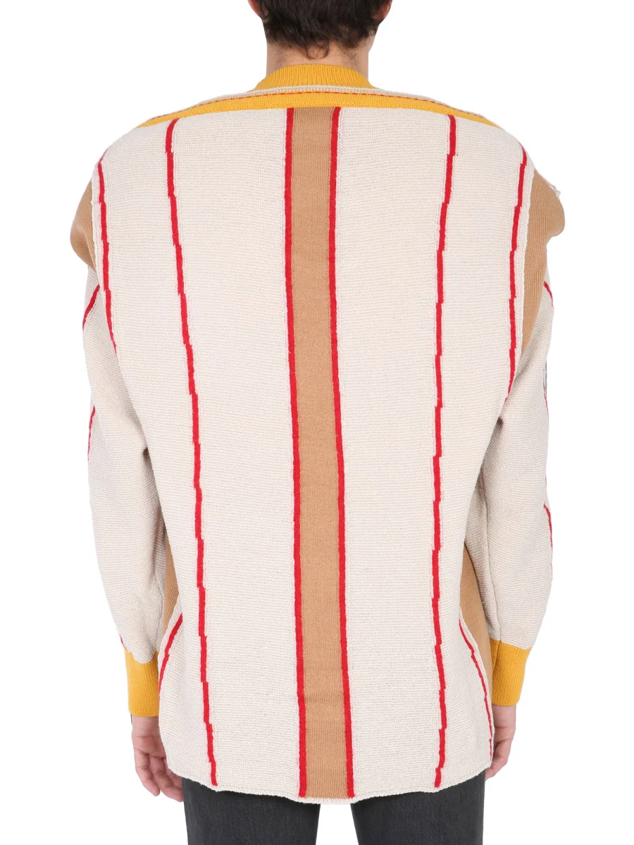 AMBUSH Deconstructed Crew Neck Sweatshirt - Image 3