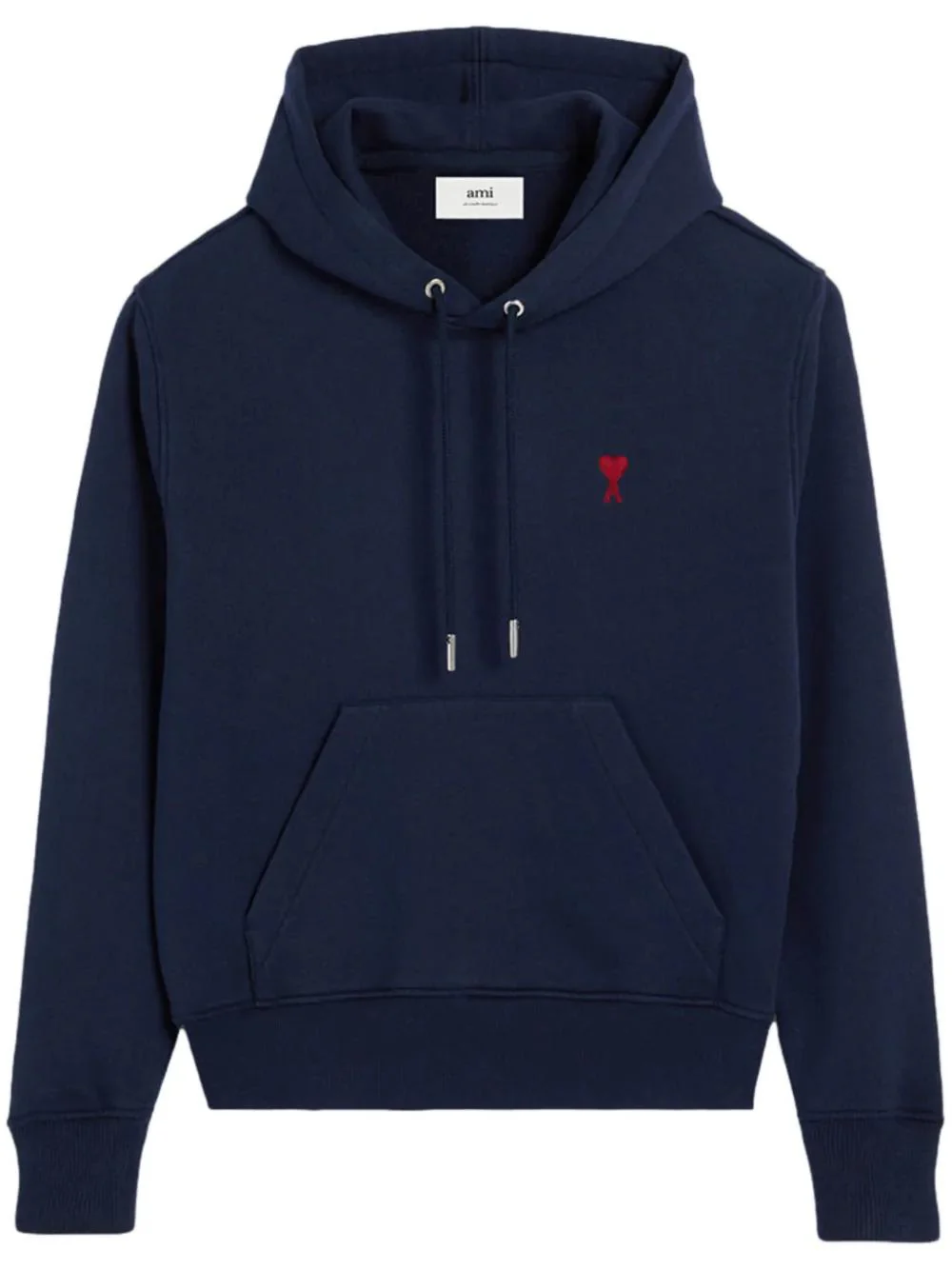 AMI PARIS Cotton Ami de Coeur Hoodie for Men - Image 2