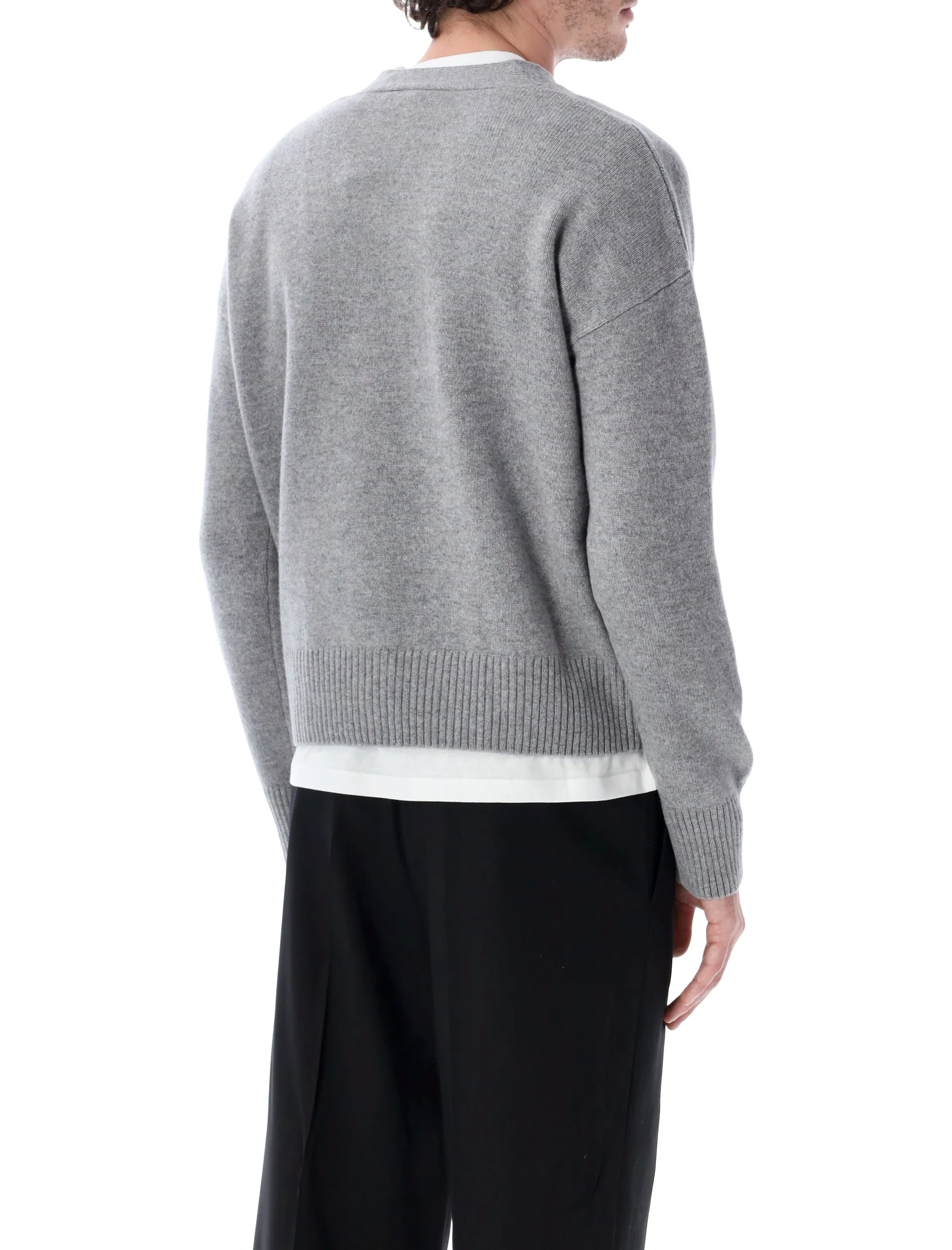 Ami Paris Men’s Wool-Cashmere Sweater - Image 2