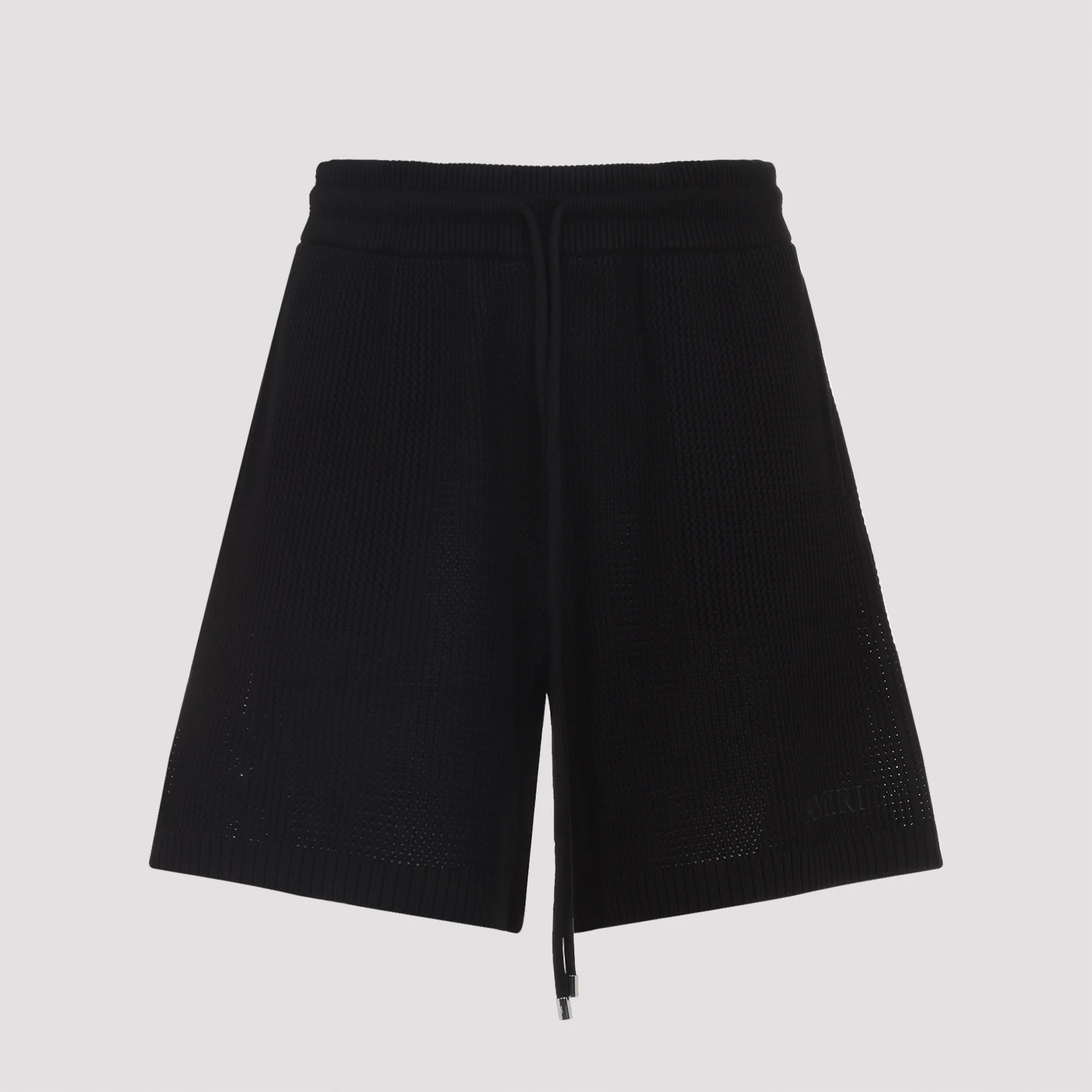 Amiri Cotton Crochet Mesh Short