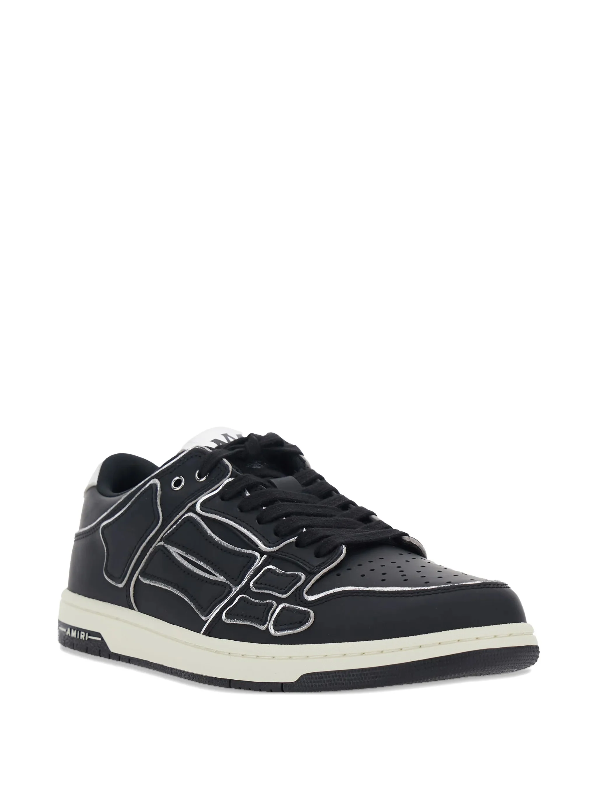 Amiri Front Lace-Up Leather Sneakers - Image 2