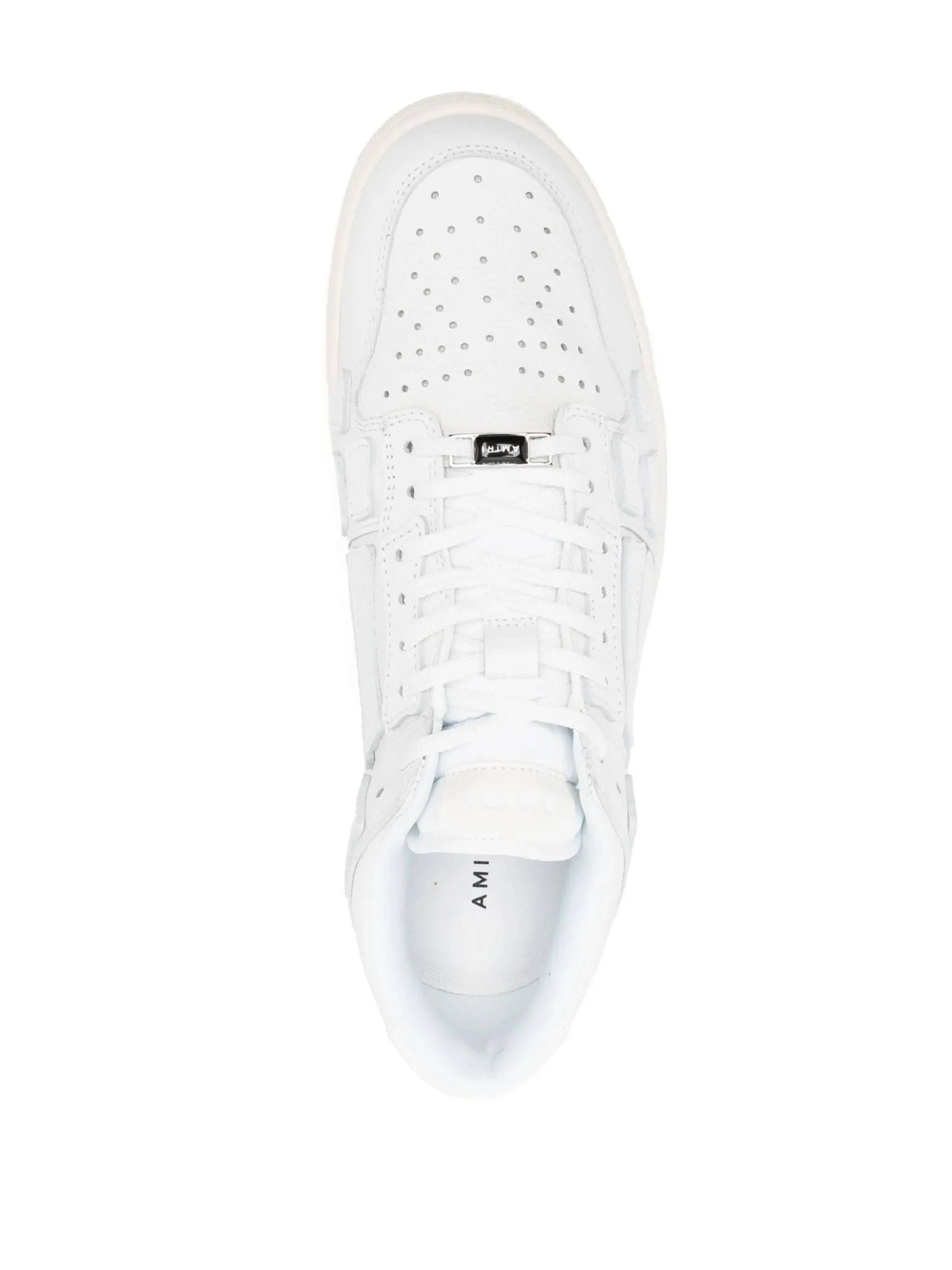 Amiri Sewn Skeleton Leather Applique Sneakers - Image 4