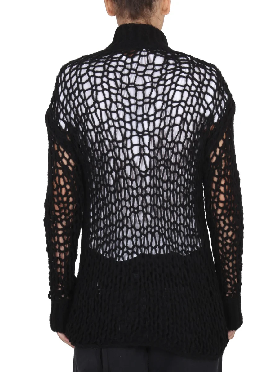 Ann Demeulemeester High Neck Regular Fit T-Shirt - Image 3
