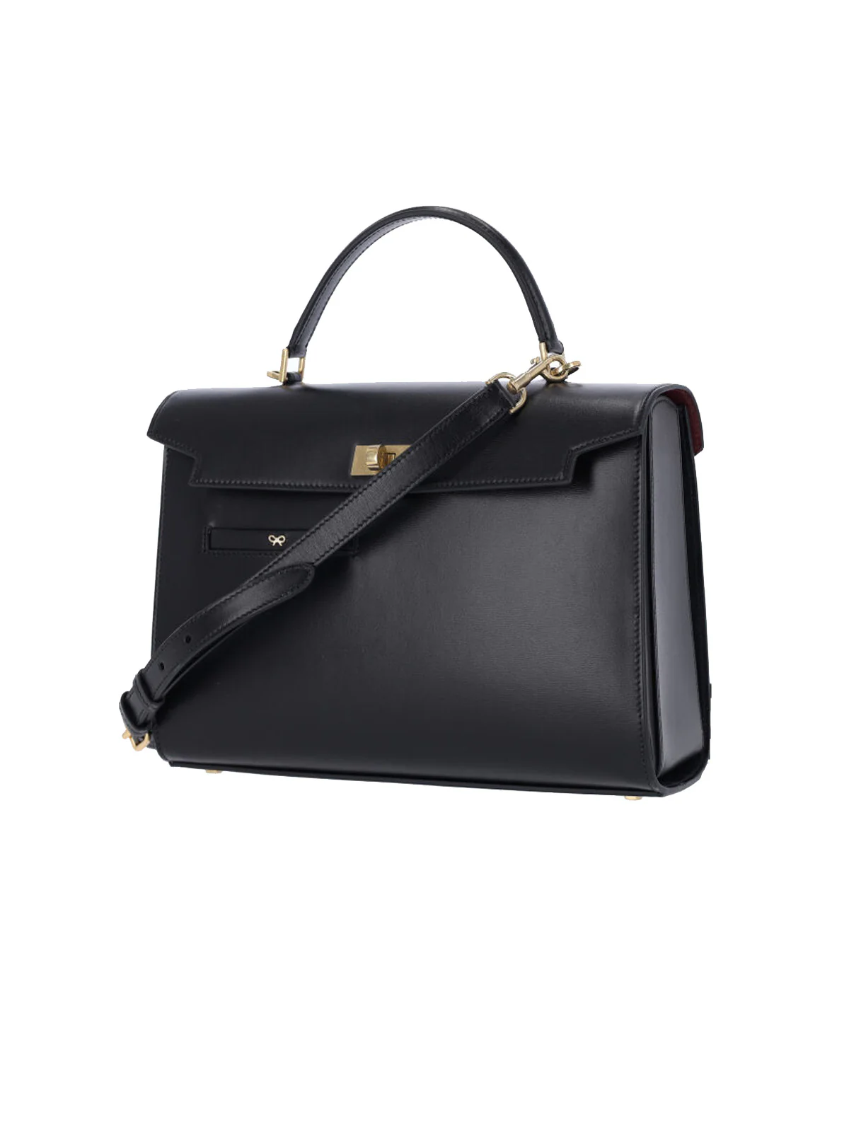 Anya Hindmarch Cow Leather Crossbody Bag with Recycled Polyester Lining - Image 4