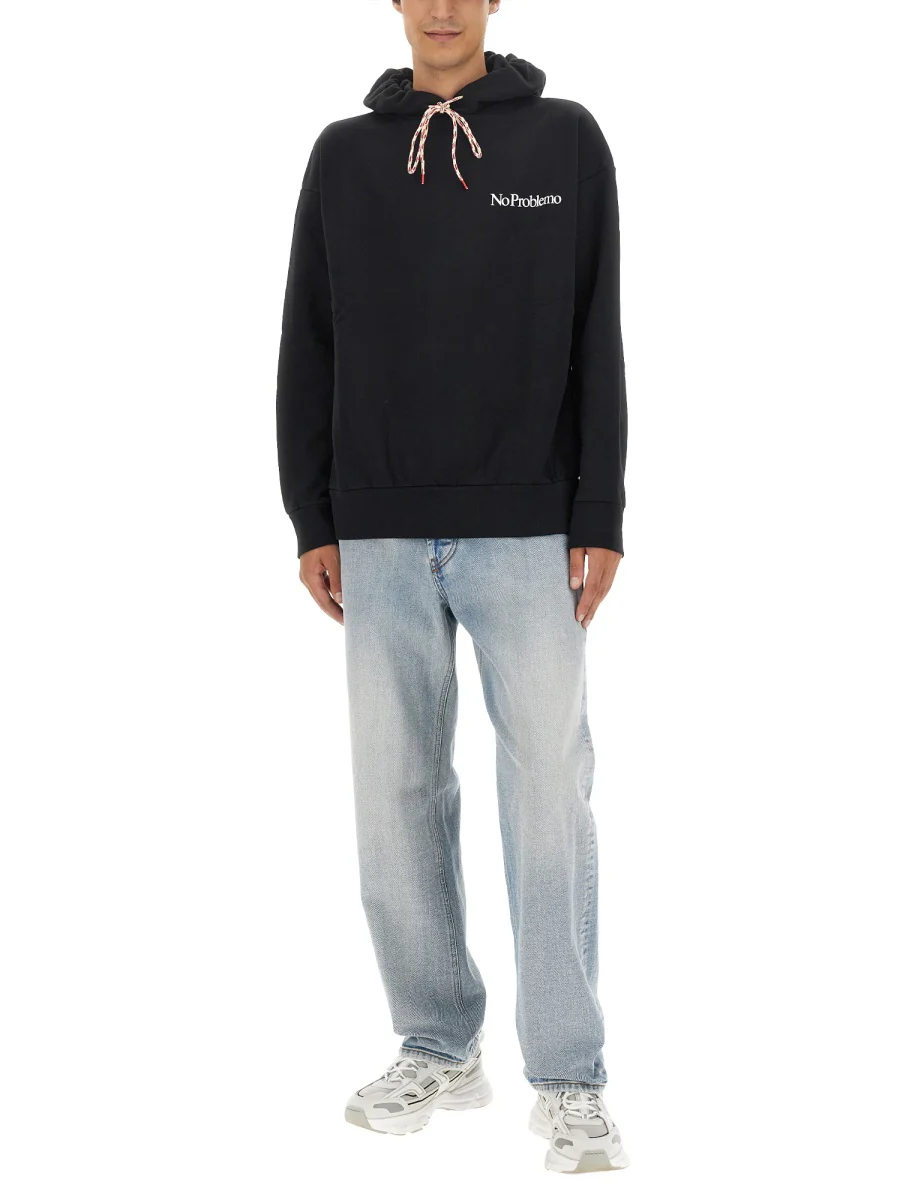 Aries Men's Regular Fit Logo Sweatshirt - Image 2