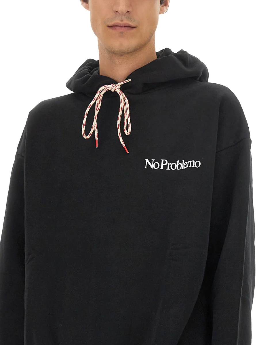 Aries Men's Regular Fit Logo Sweatshirt - Image 4